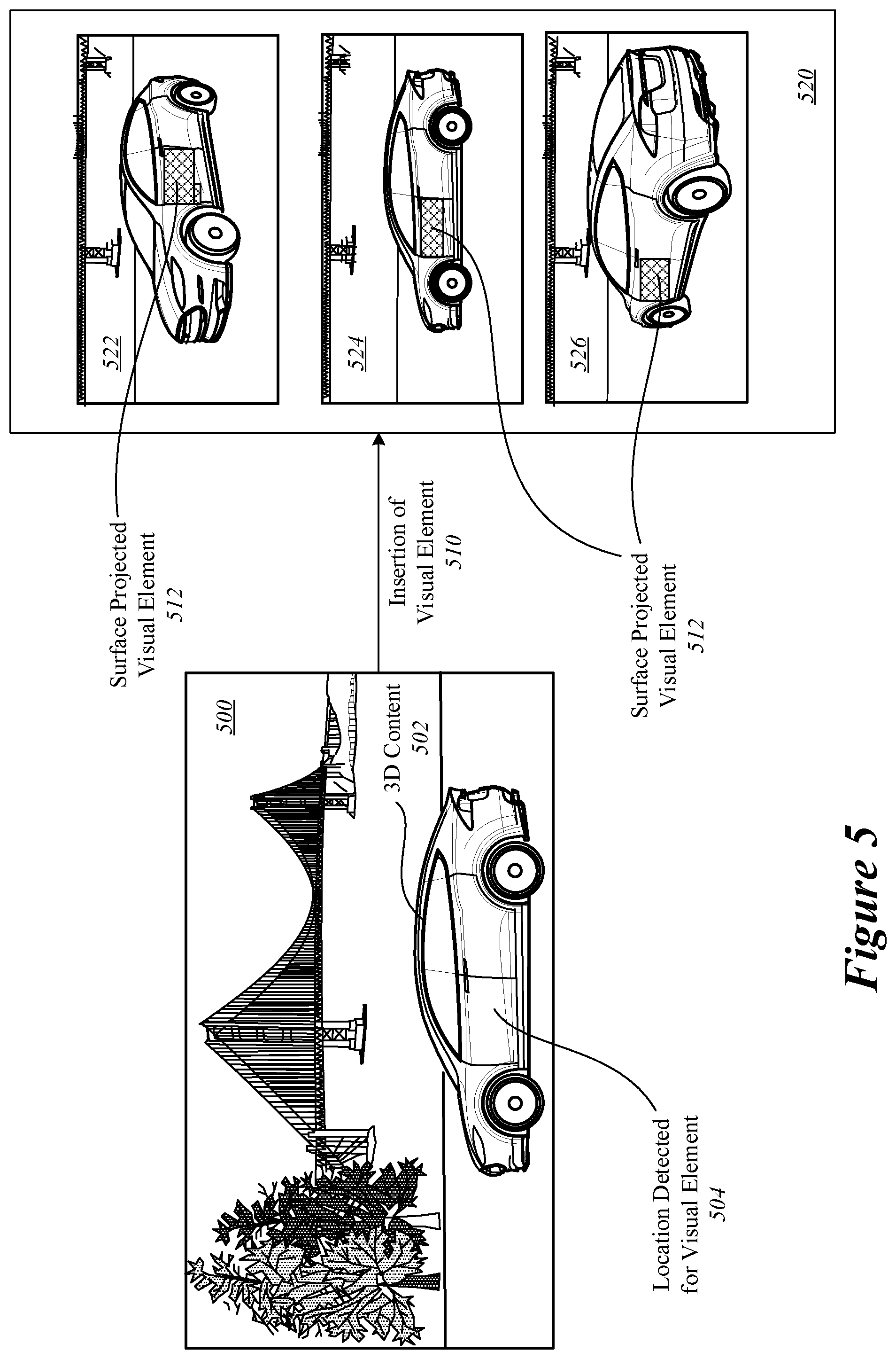 Patent US11776229 Figure 6 – Modification of multi-view interactive digital media representation