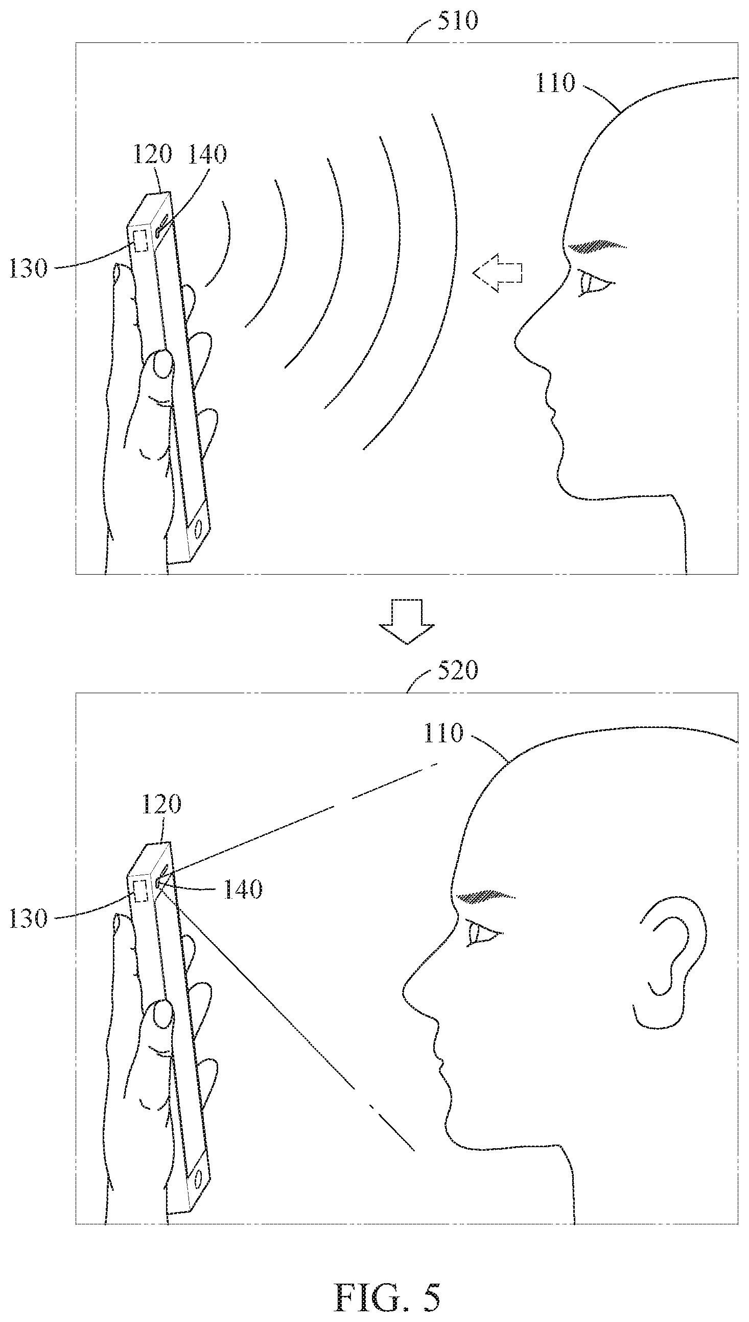 Patent US11776239 Figure 5 – Liveness test method and liveness test apparatus