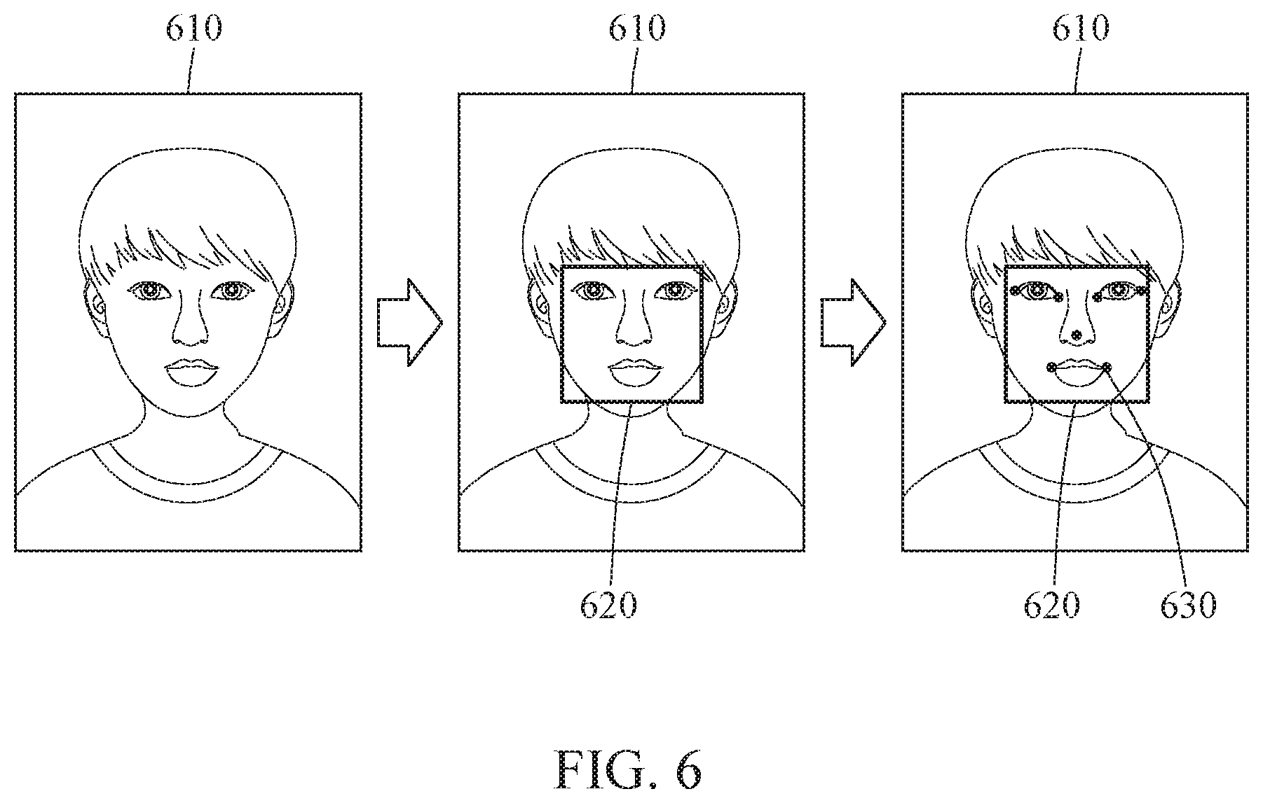 Patent US11776239 Figure 6 – Liveness test method and liveness test apparatus