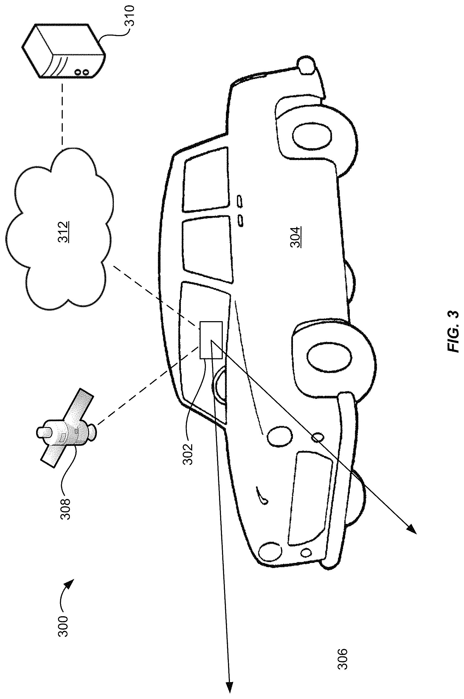 Patent US11776254 Figure 3 – Navigation using augmented reality