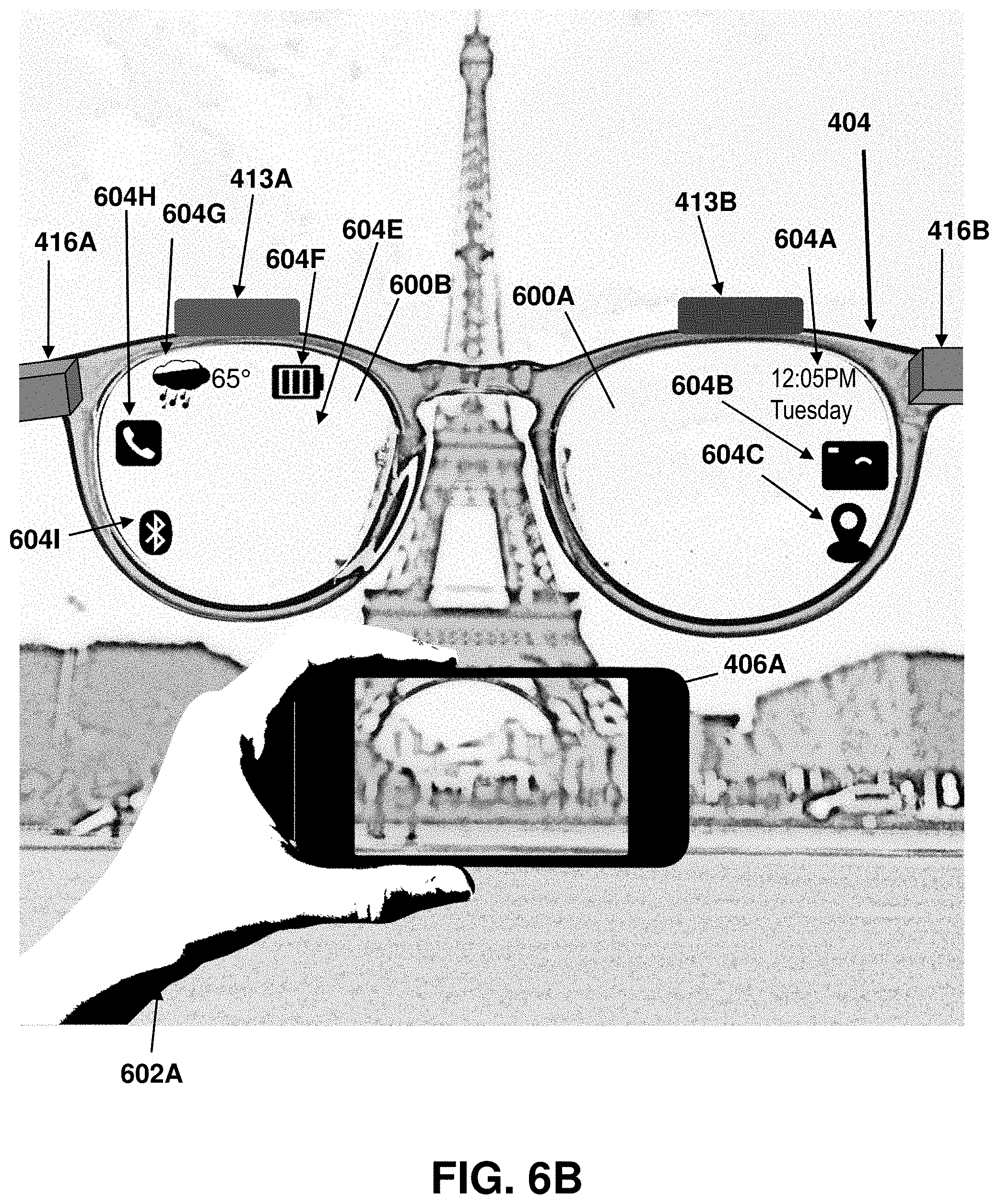 Patent US11776255 Figure 7 – Dynamic input system for smart glasses based on user availability states