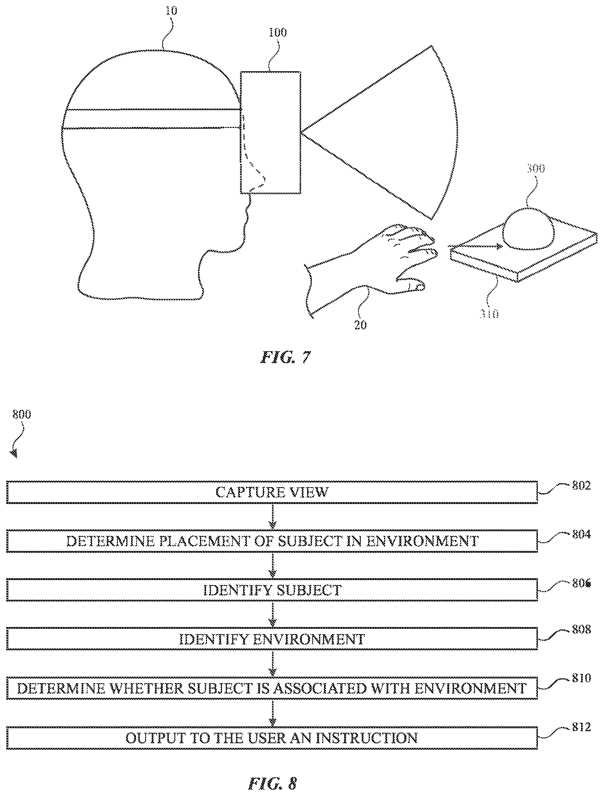 Patent US11776258 Figure 4 – Head-mounted device with feedback