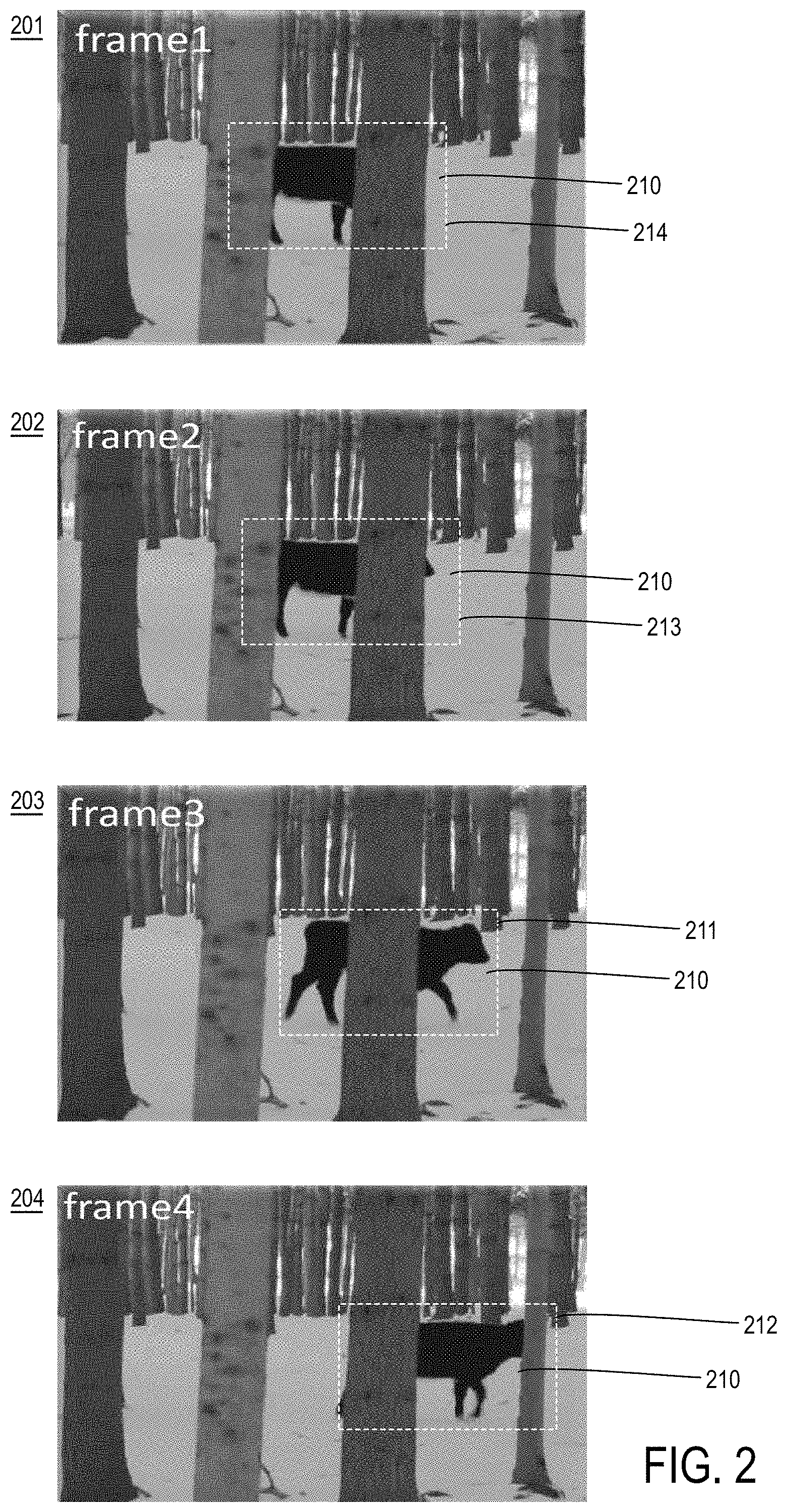 Patent US11776263 Figure 2 – Bidirectional pairing architecture for object detection in video