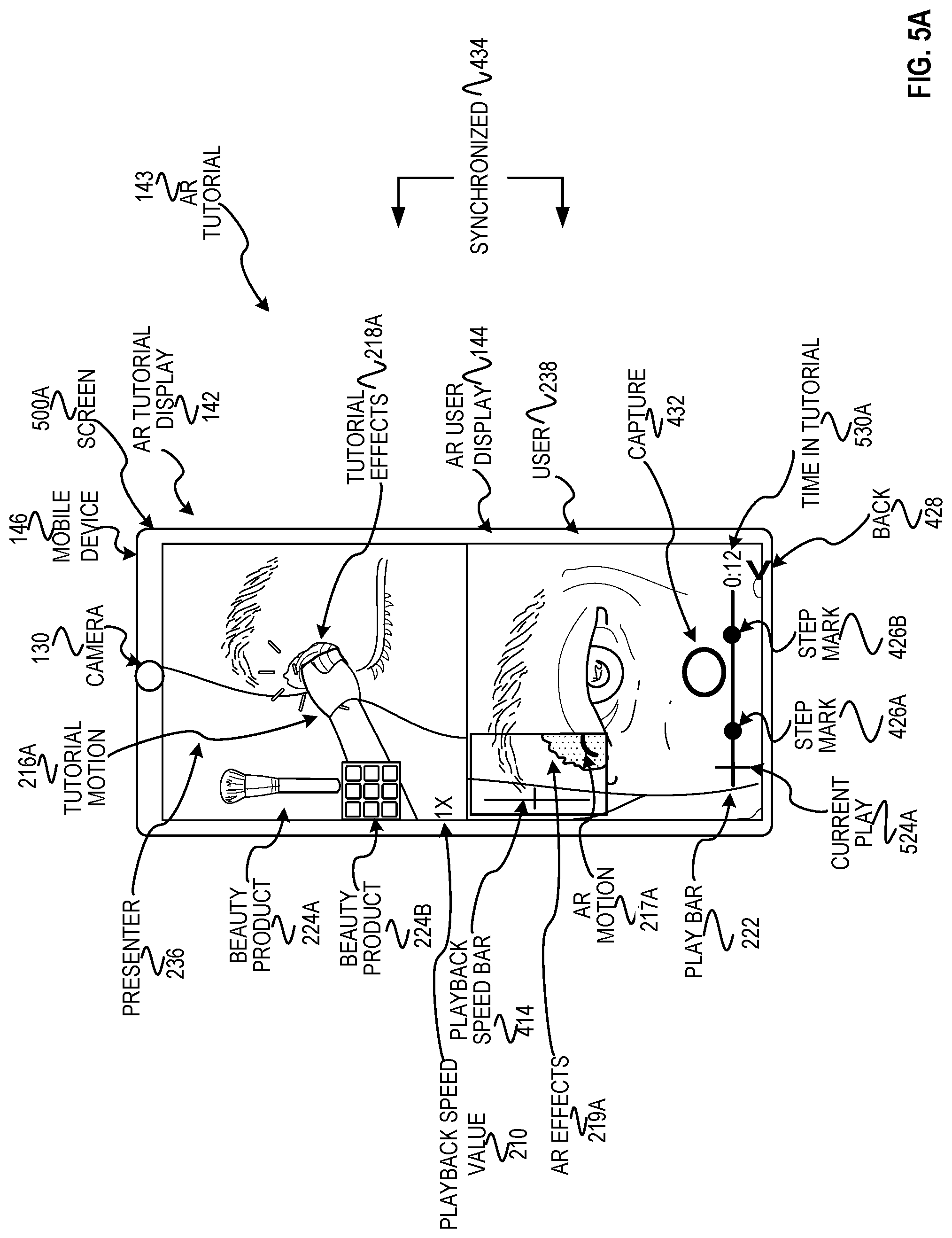 Patent US11776264 Figure 5 – Adding beauty products to augmented reality tutorials