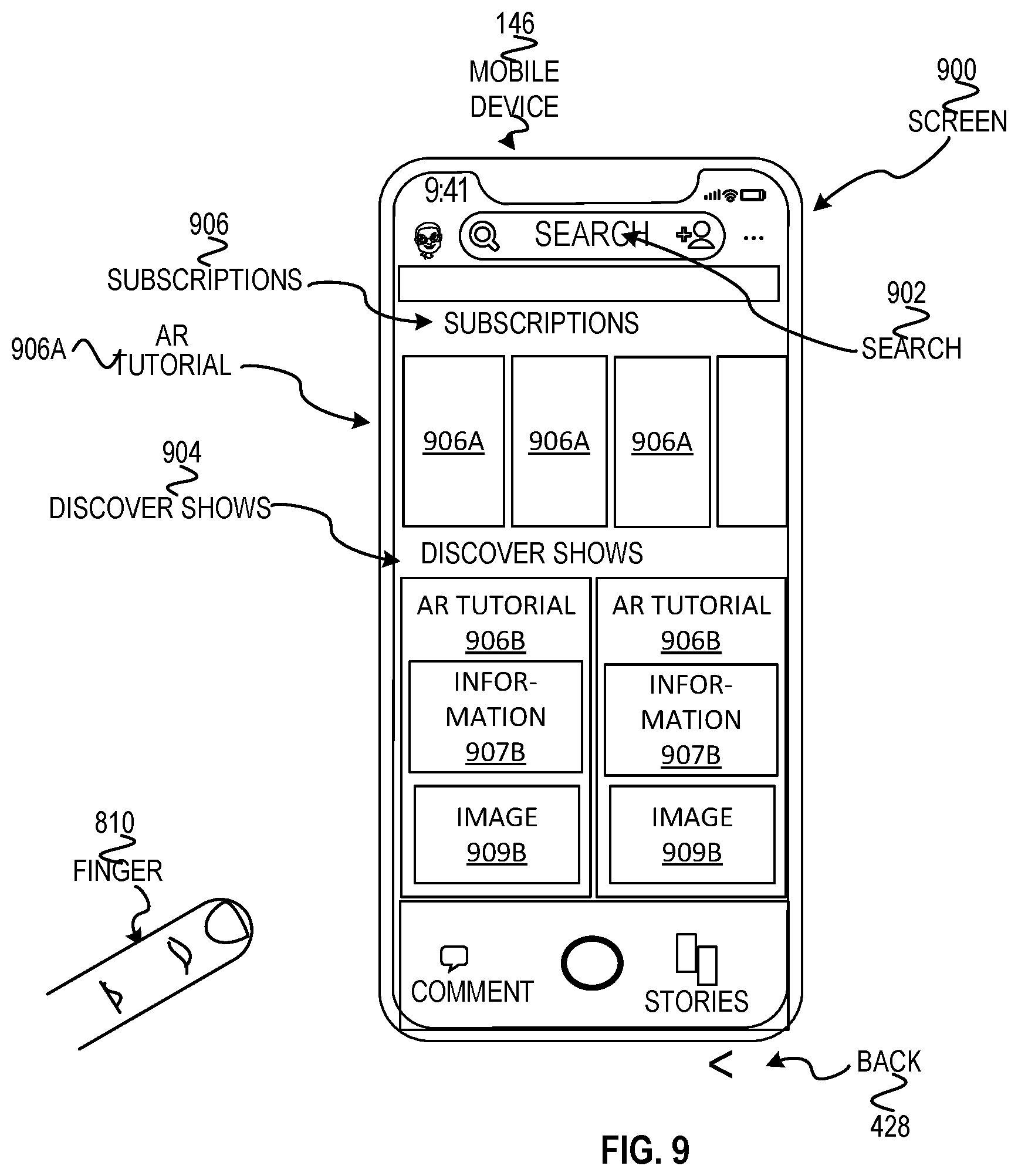 Patent US11776264 Figure 11 – Adding beauty products to augmented reality tutorials