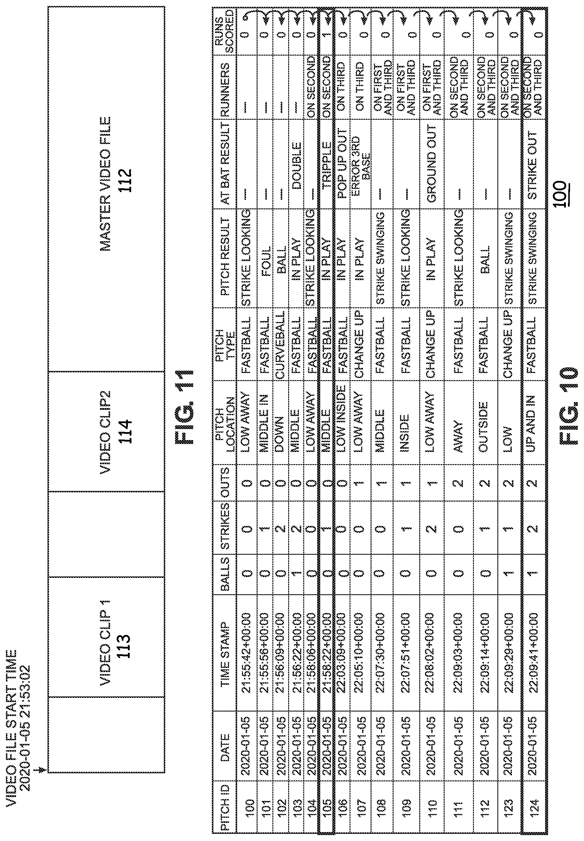 Patent US11776265 Figure 7 – Highlight video creation
