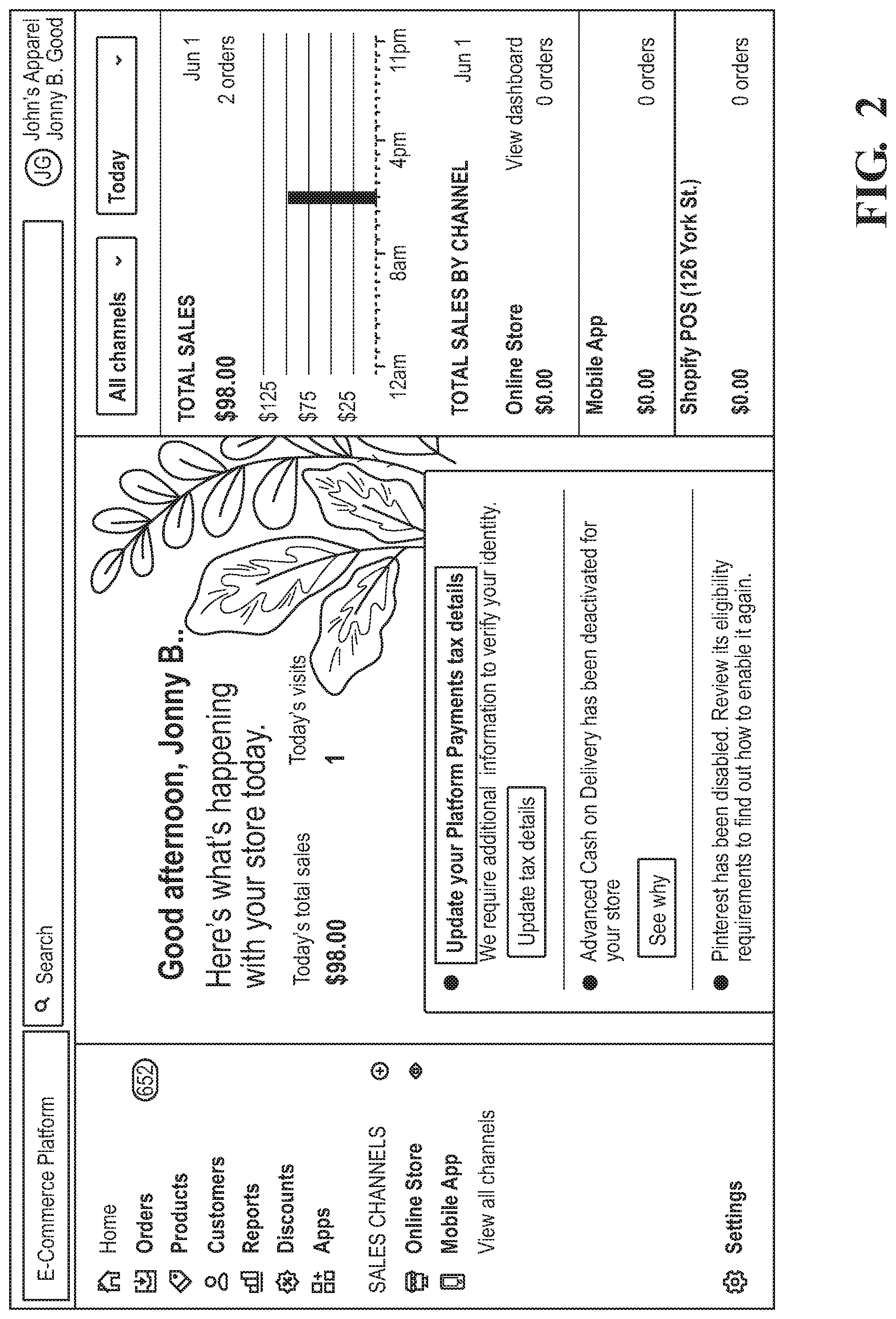 Patent US11776268 Figure 2 – Capturing transaction context
