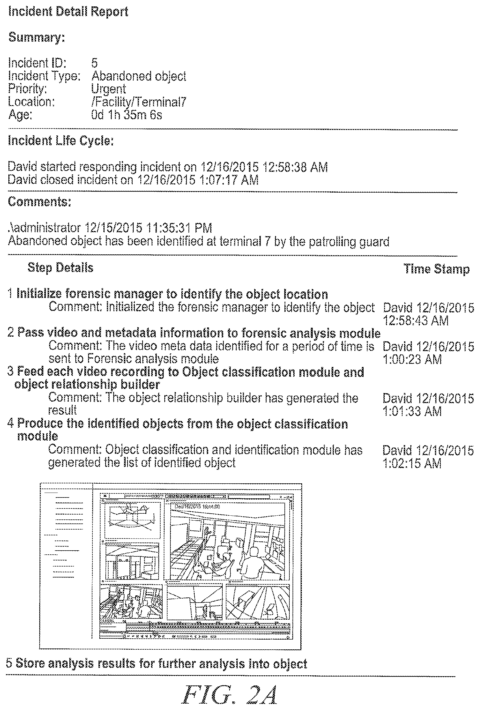 Patent US11776271 Figure 2 – Systems and methods for creating a story board with forensic video analysis on a video repository