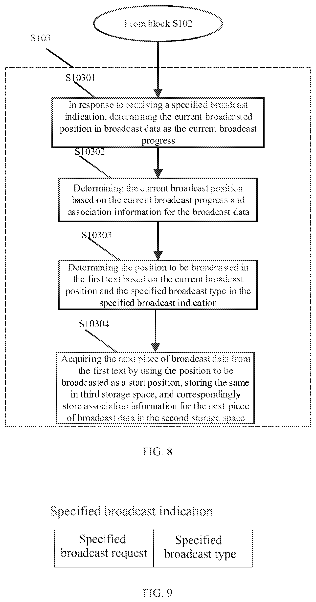 Patent US11776286 Figure 8 – Image text broadcasting