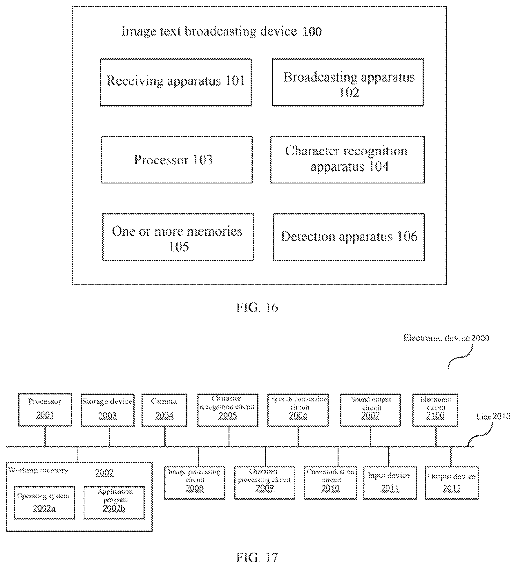 Patent US11776286 Figure 15 – Image text broadcasting