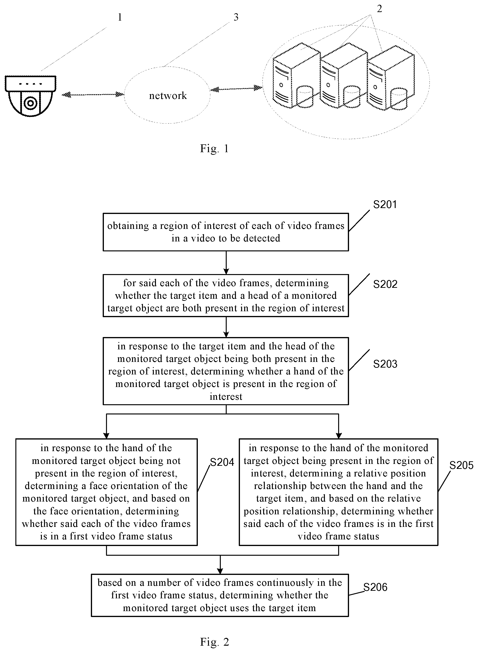 Patent US11776294 Figure 1 – Method, apparatus, computing device and computer-readable storage medium for monitoring use of target item