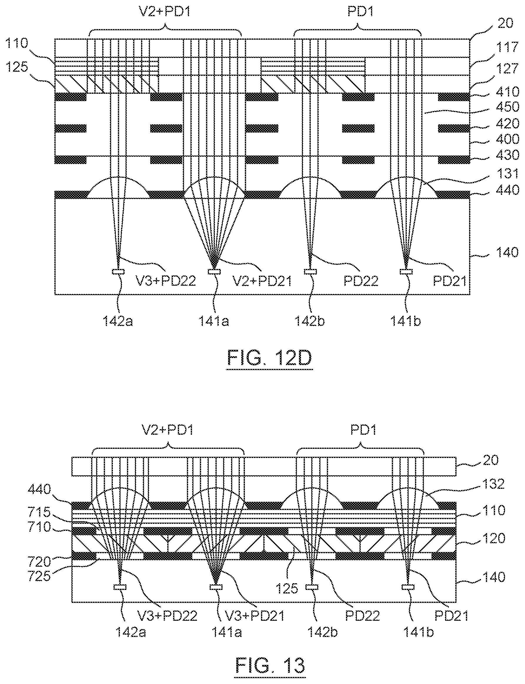 Patent US11776298 Figure 14 – Under display fingerprint sensor with improved contrast ratio