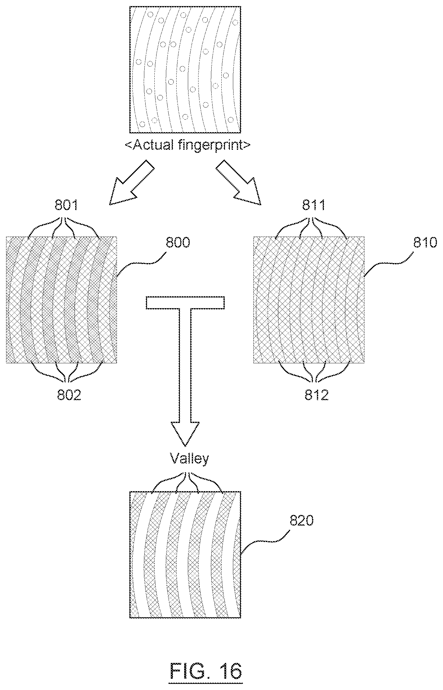 Patent US11776298 Figure 18 – Under display fingerprint sensor with improved contrast ratio