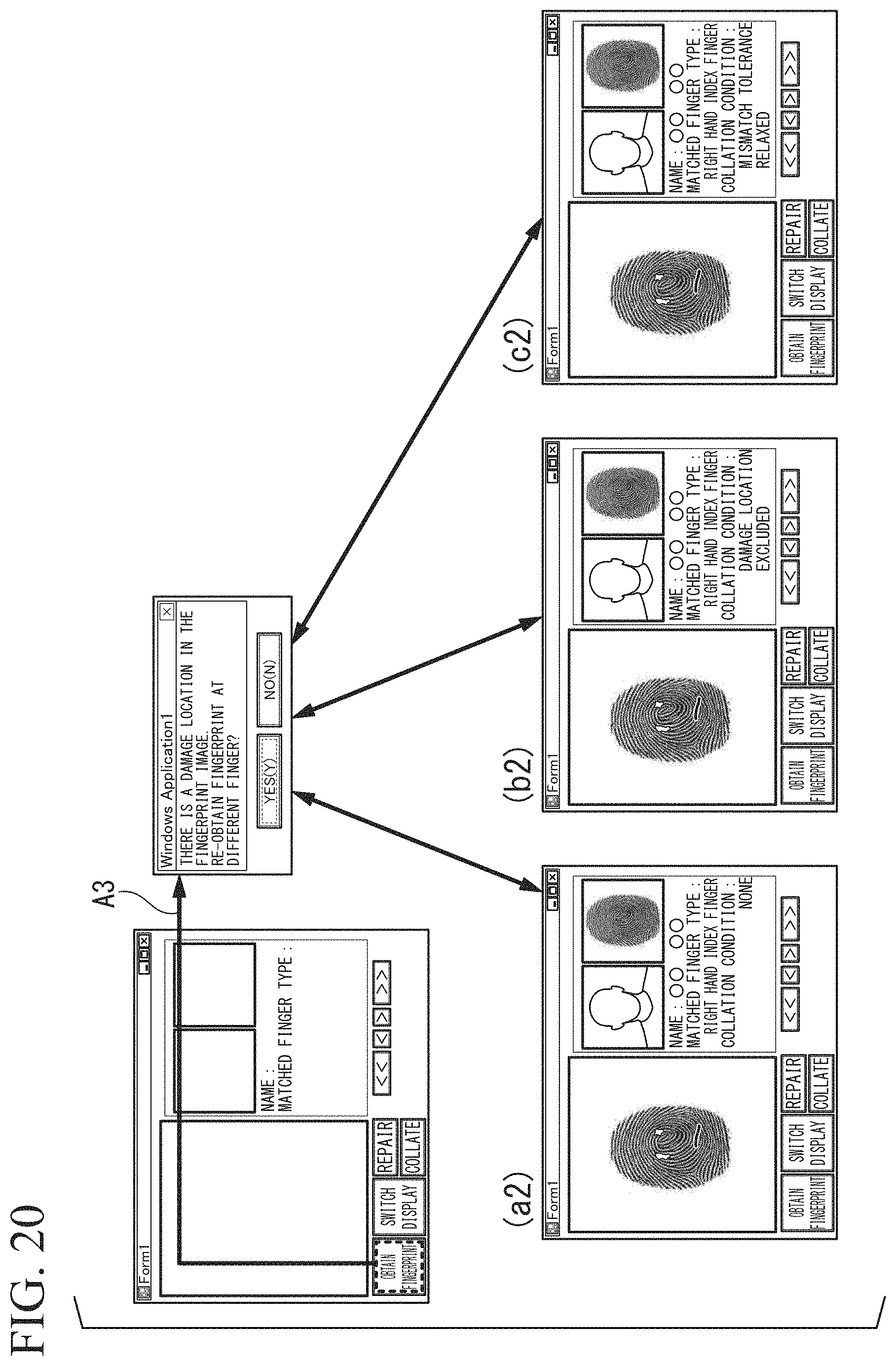 Patent US11776304 Figure 15 – Biological pattern information processing device, biological pattern information processing method and program