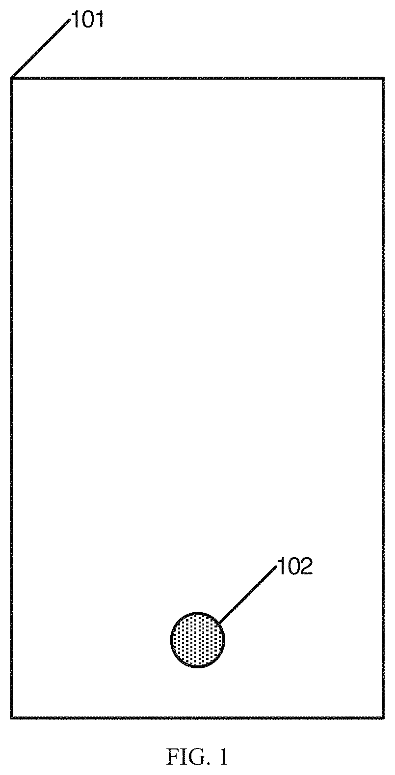 Patent US11776306 — Method and chip for biometric characteristic acquisition, and computer readable storage medium — Figure 1