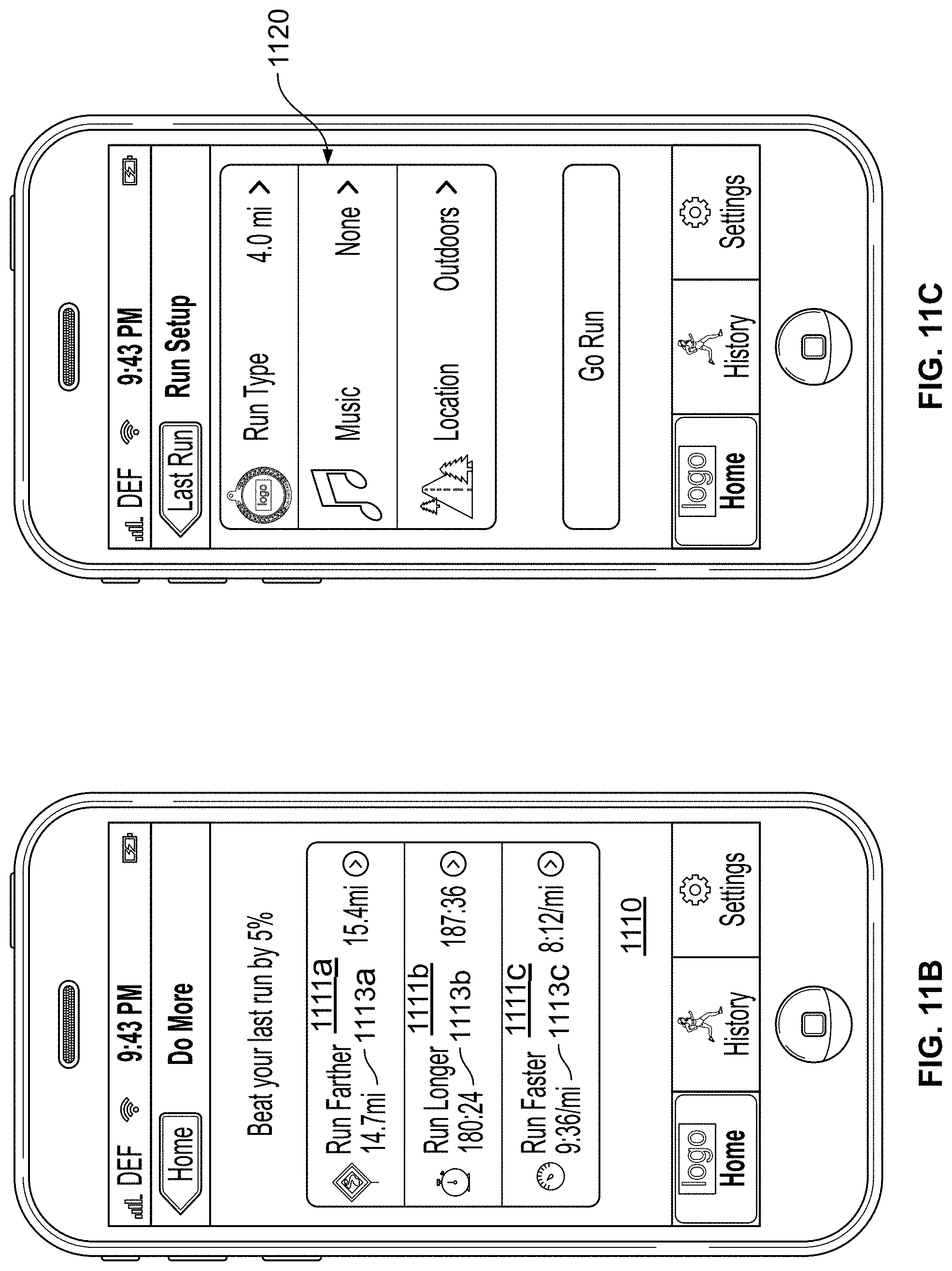 Patent US11776321 Figure 16 – Monitoring fitness using a mobile device