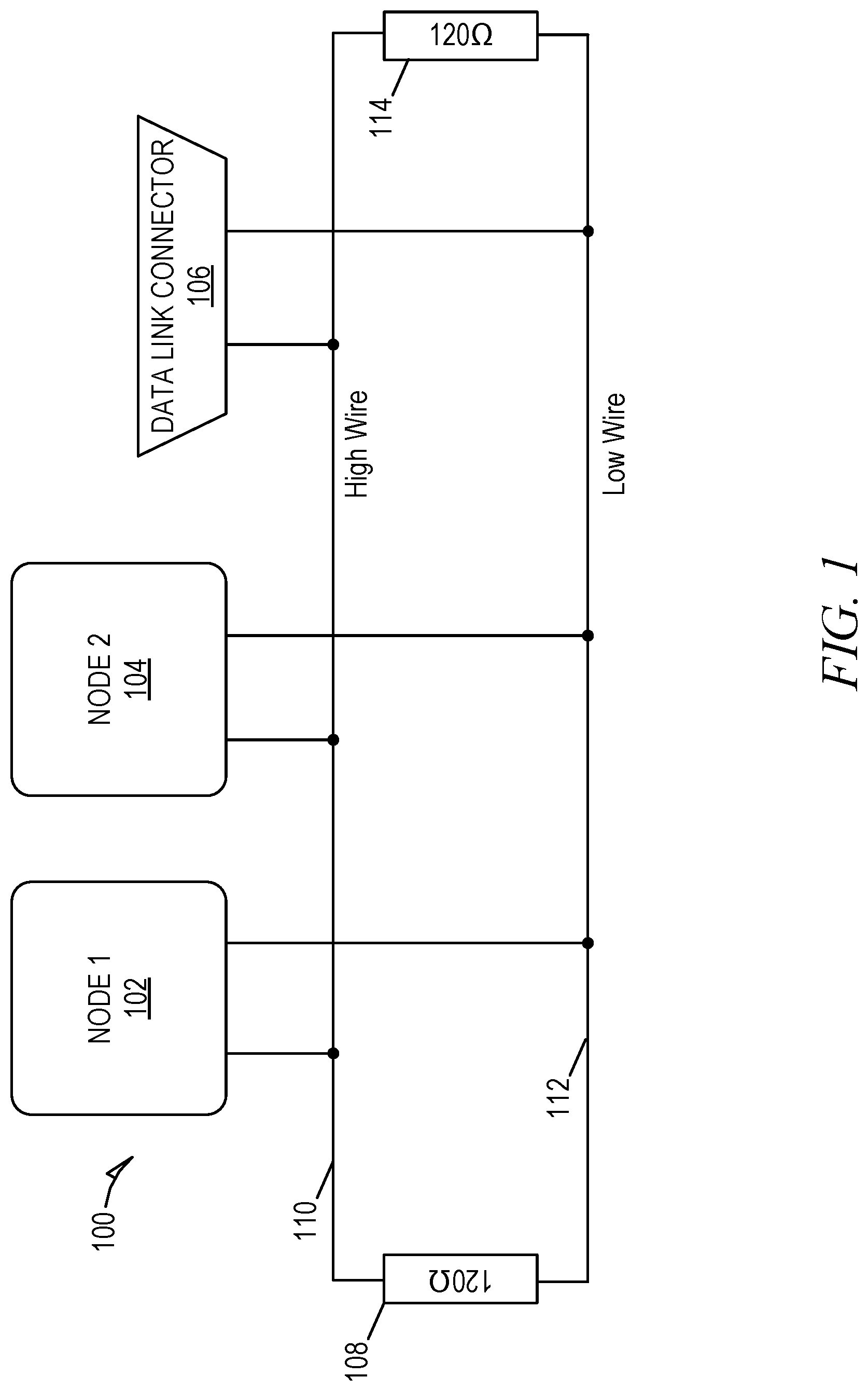 Patent US11776328 — Variable multiplexer for vehicle communication bus compatibility — Figure 1