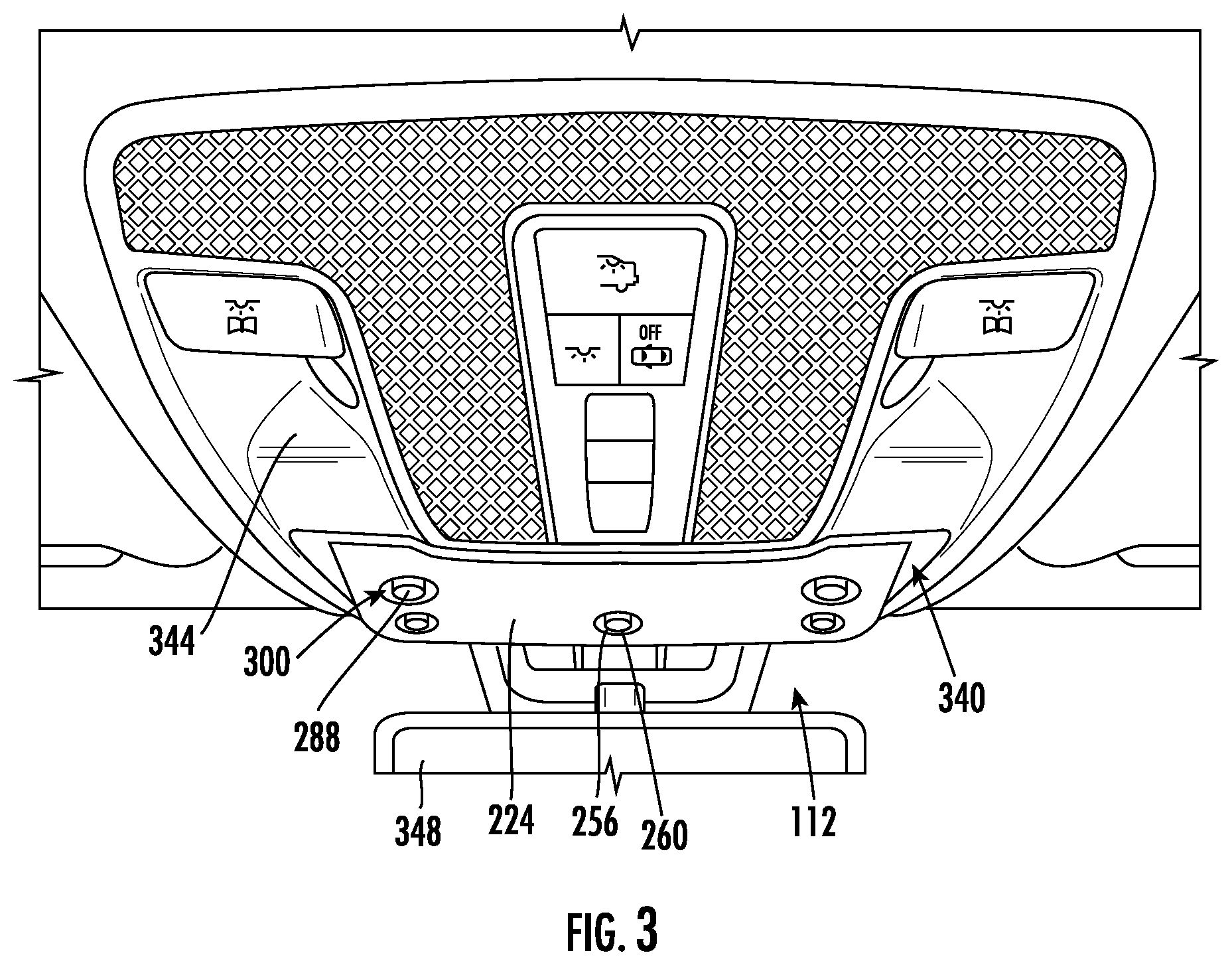 Patent US11776332 Figure 3 – In-vehicle sensing module for monitoring a vehicle