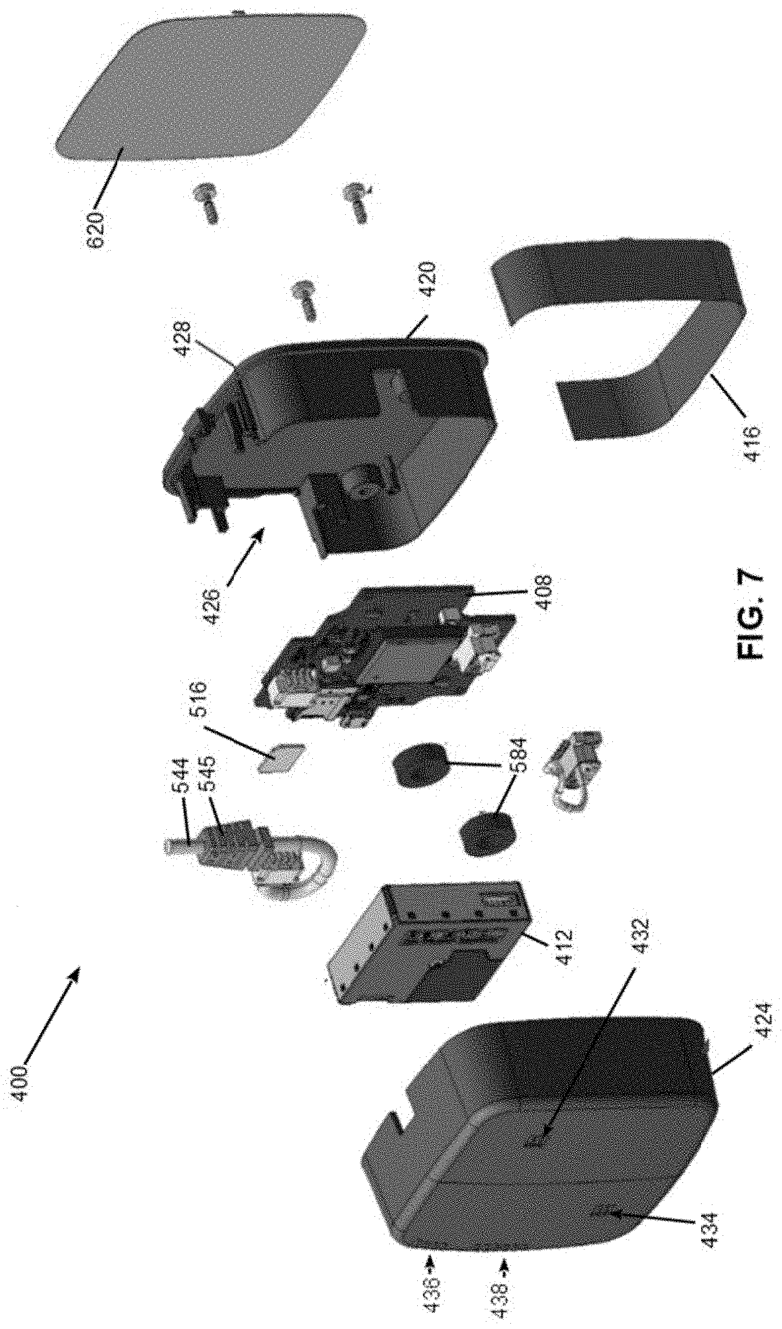 Patent US11776332 Figure 7 – In-vehicle sensing module for monitoring a vehicle