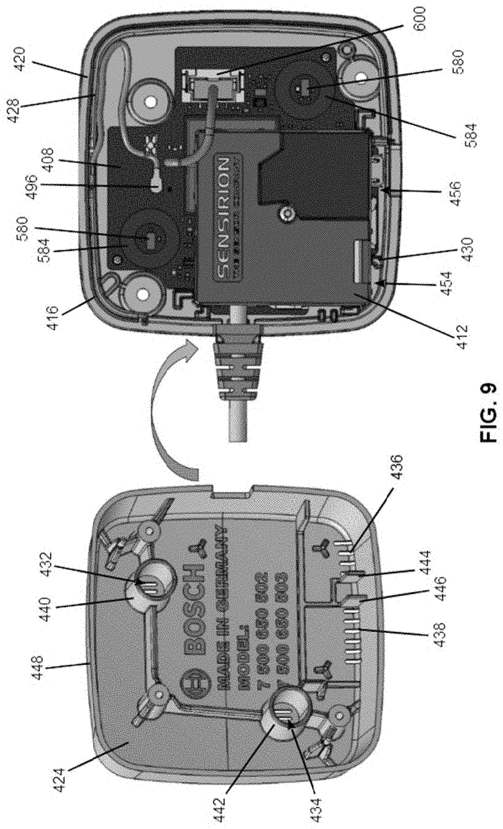 Patent US11776332 Figure 9 – In-vehicle sensing module for monitoring a vehicle