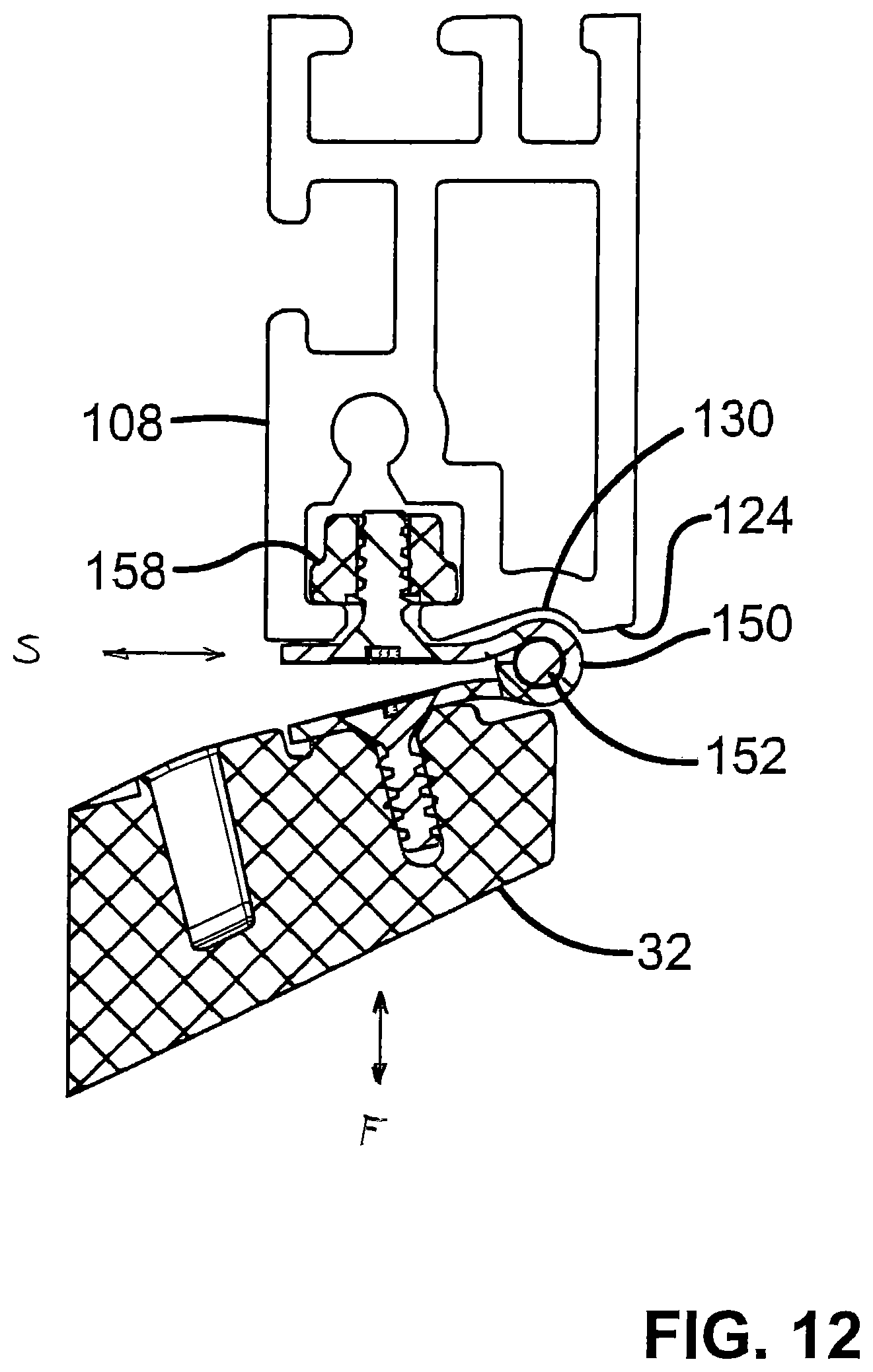 Patent US11776338 Figure 12 – System for parcel transport and tracking operated responsive to data bearing records
