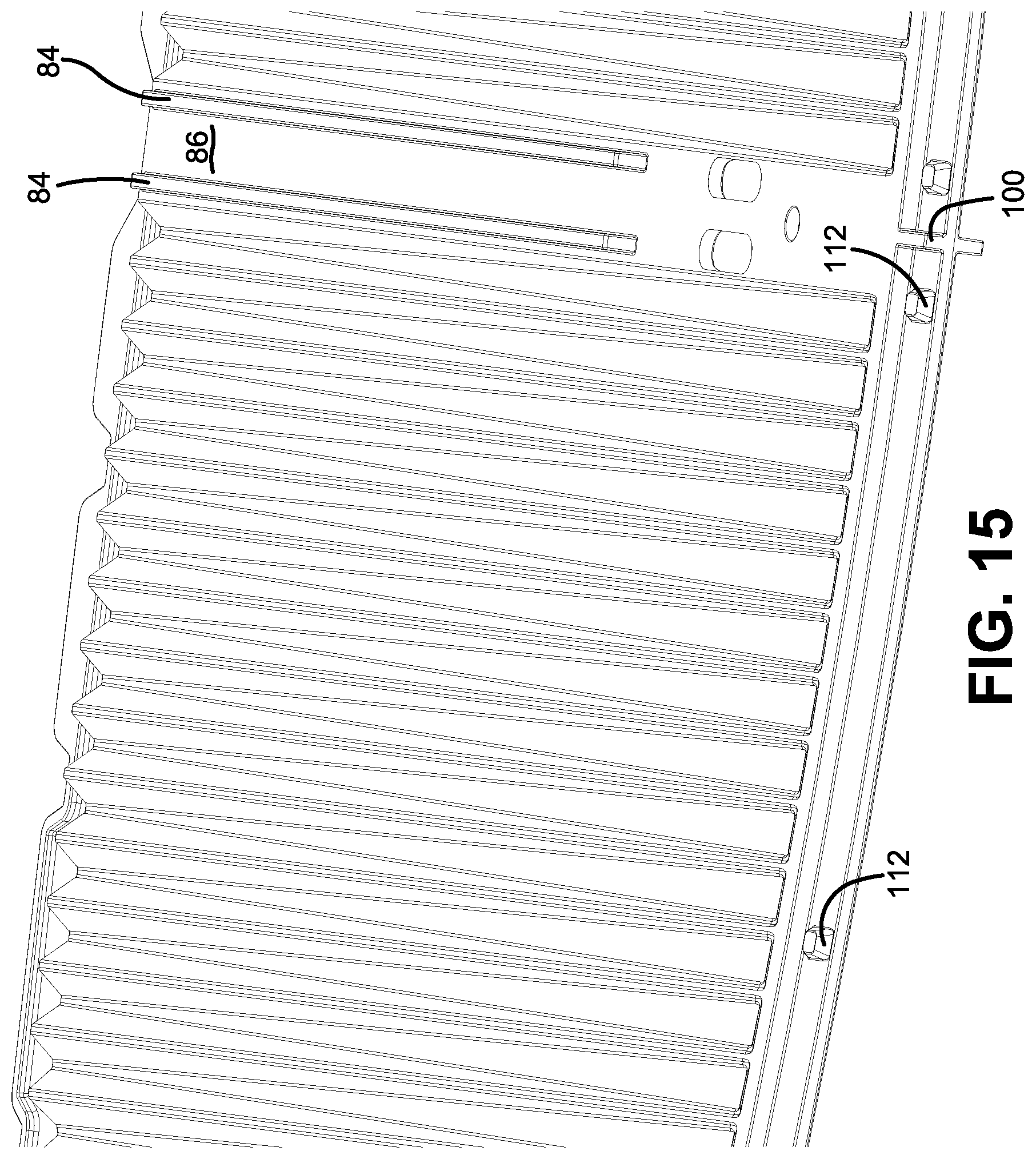 Patent US11776338 Figure 15 – System for parcel transport and tracking operated responsive to data bearing records