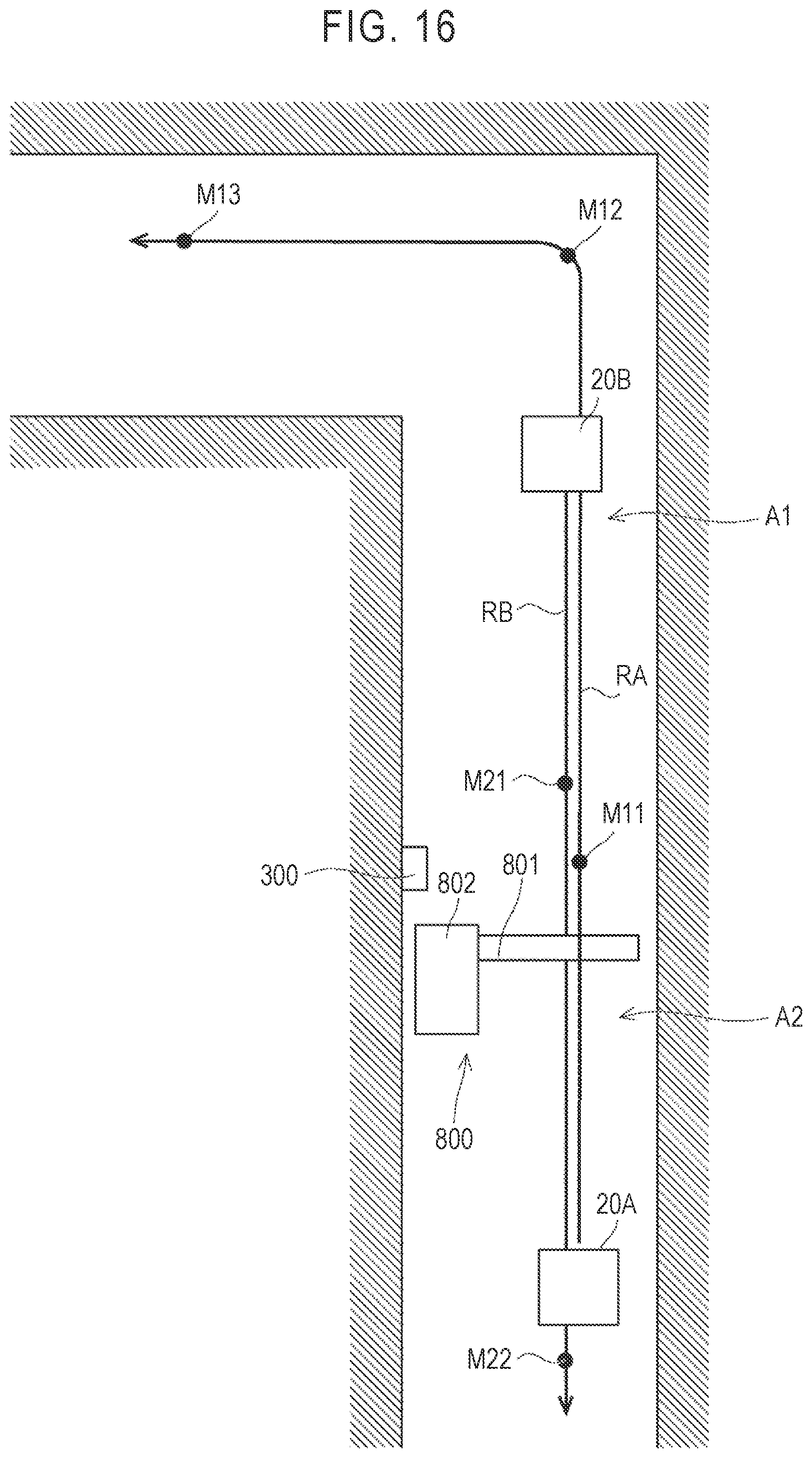 Patent US11776339 Figure 16 – Control system, control method, and computer readable medium for opening and closing a security gate