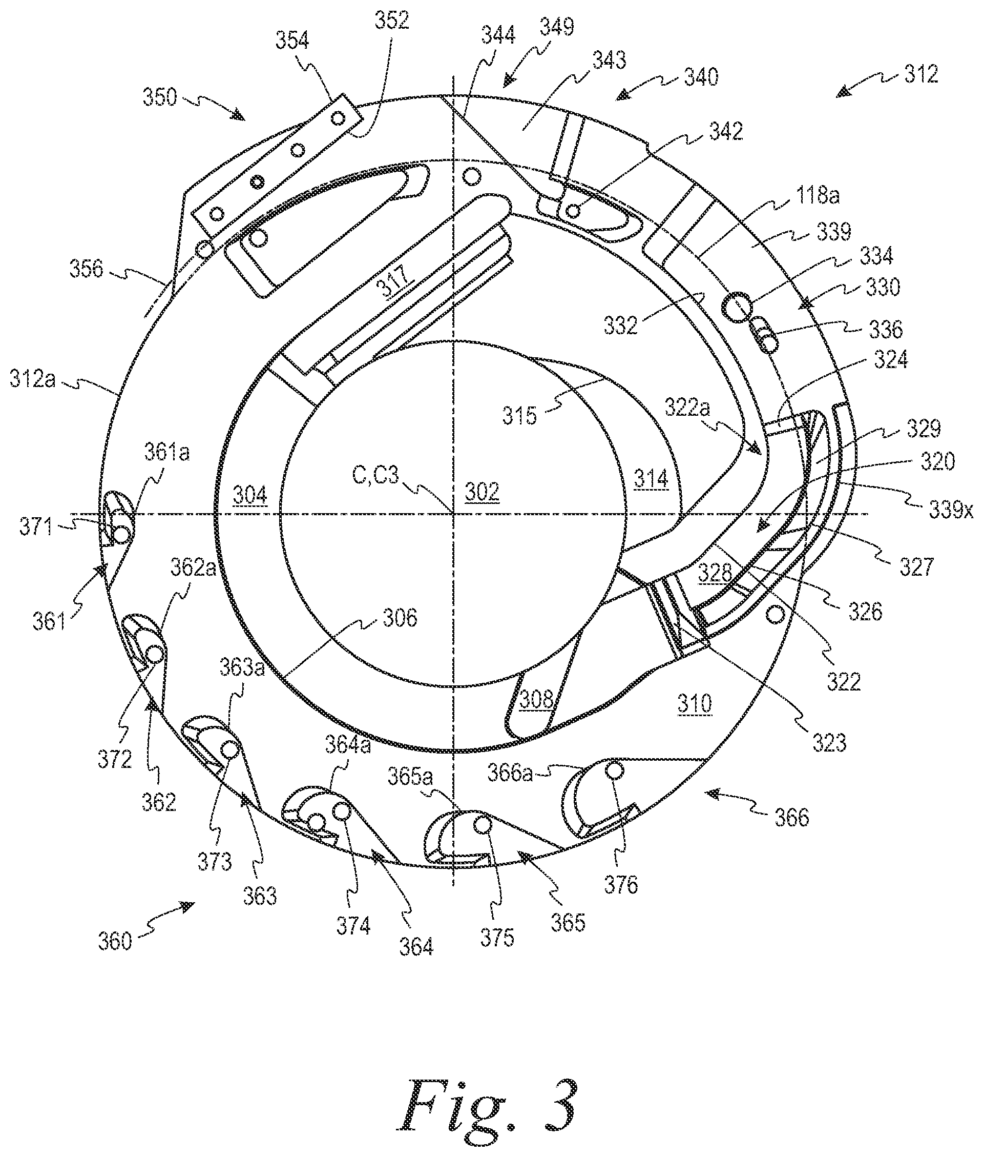 Patent US11776345 Figure 4 – Coin pad for coin processing system