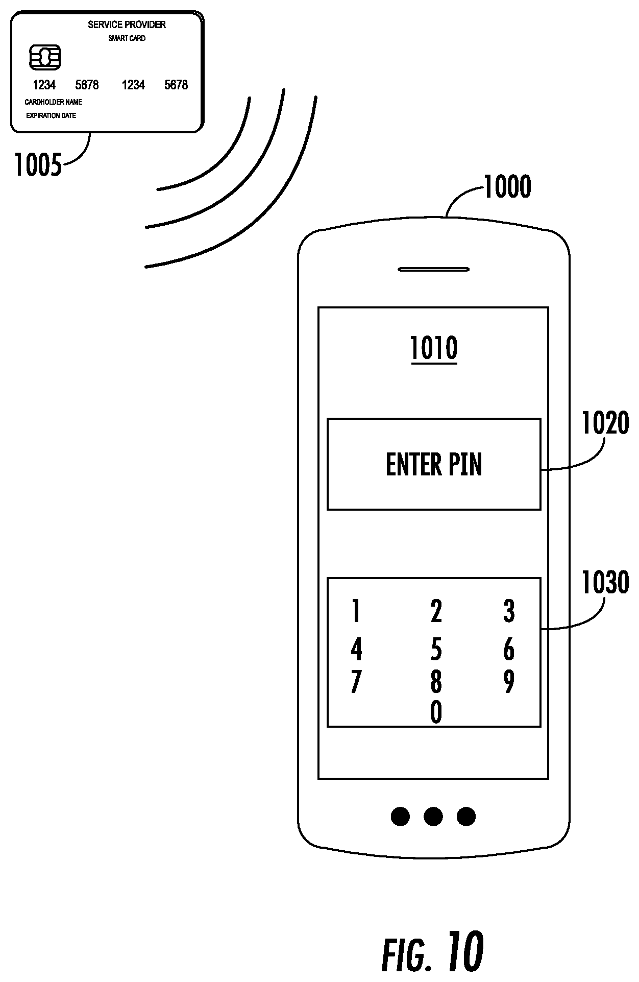 Patent US11776348 Figure 14 – Contactless card personal identification system