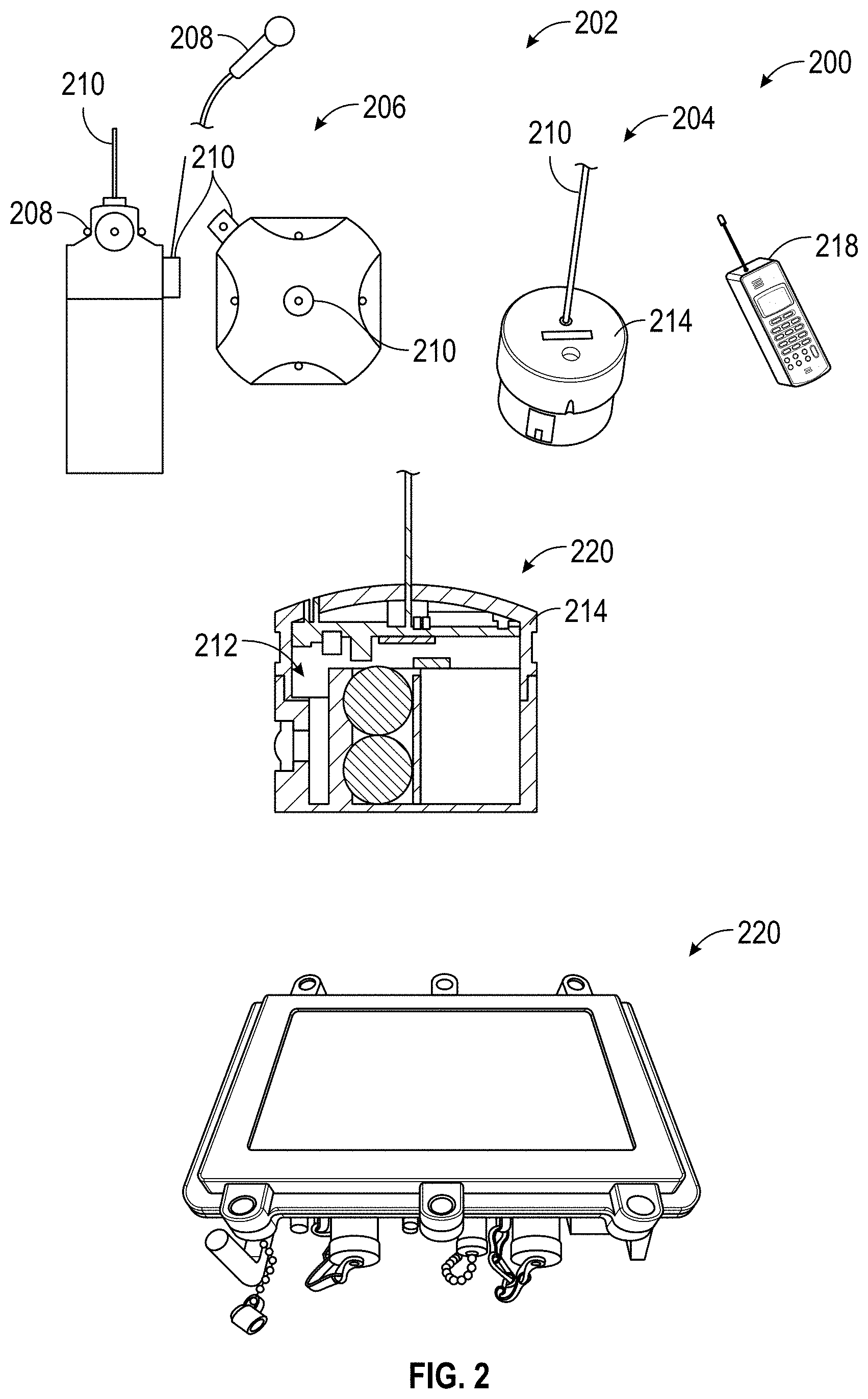 Patent US11776369 Figure 2 – Acoustic detection of small unmanned aircraft systems