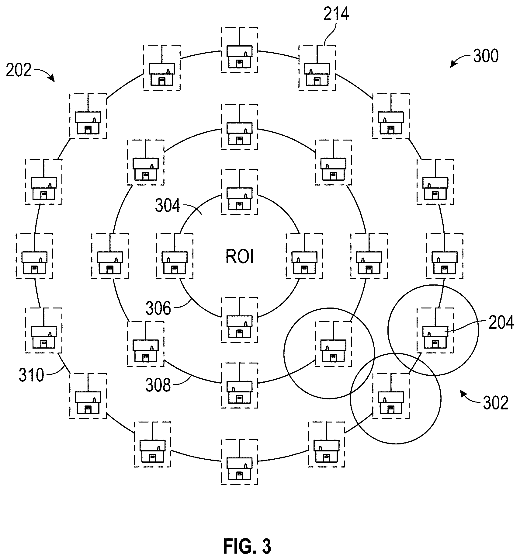 Patent US11776369 Figure 3 – Acoustic detection of small unmanned aircraft systems