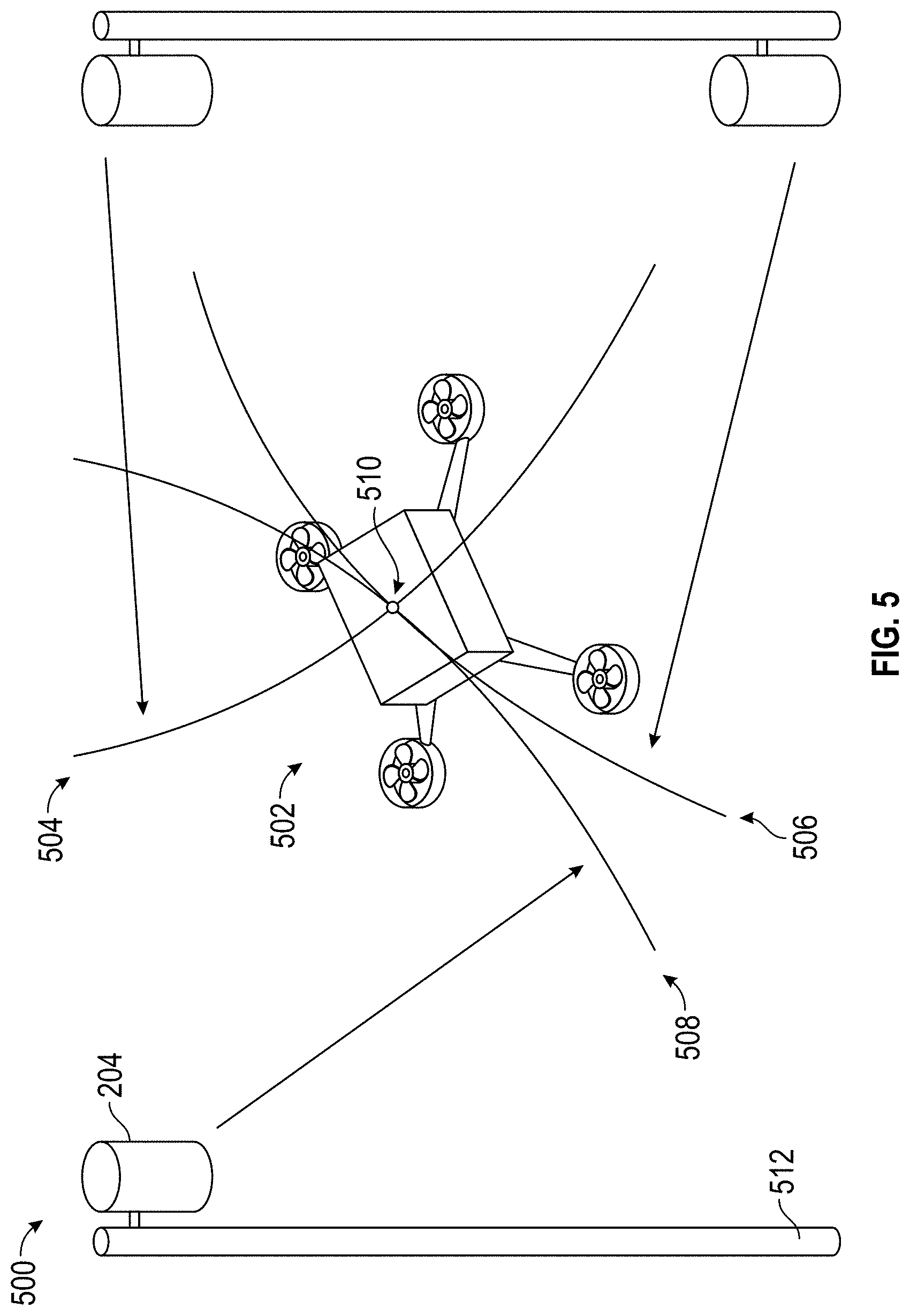 Patent US11776369 Figure 5 – Acoustic detection of small unmanned aircraft systems