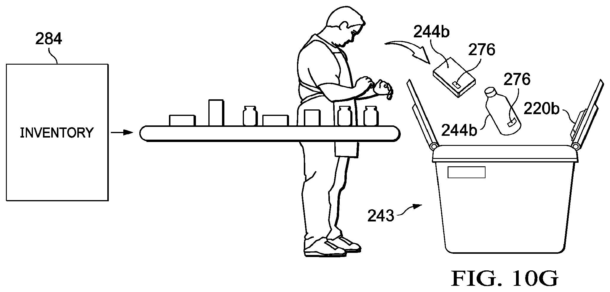 Patent US11776370 Figure 12 – Systems and methods for monitoring, tracking and tracing logistics