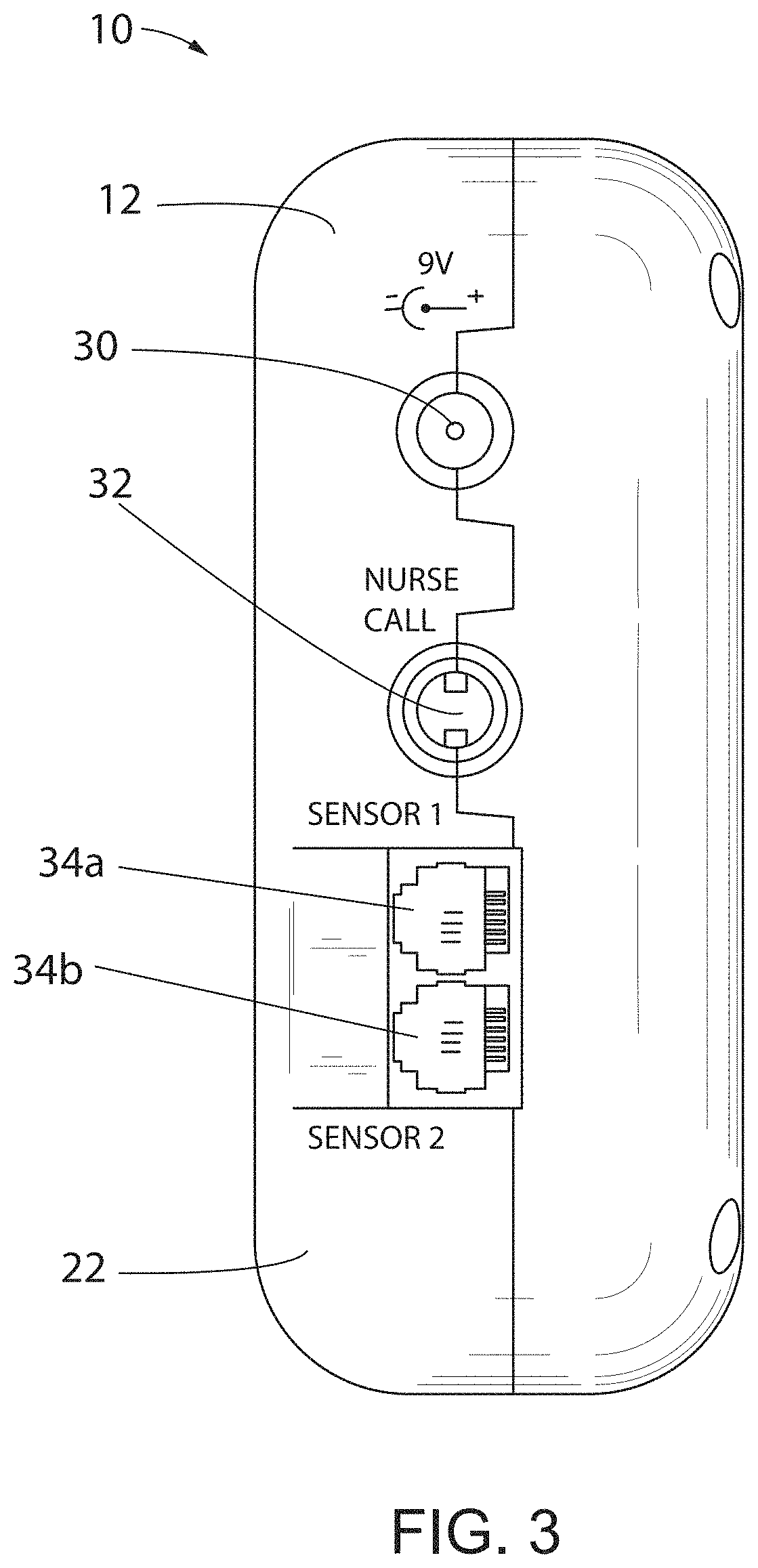 Patent US11776374 Figure 3 – Electronic fall monitoring system