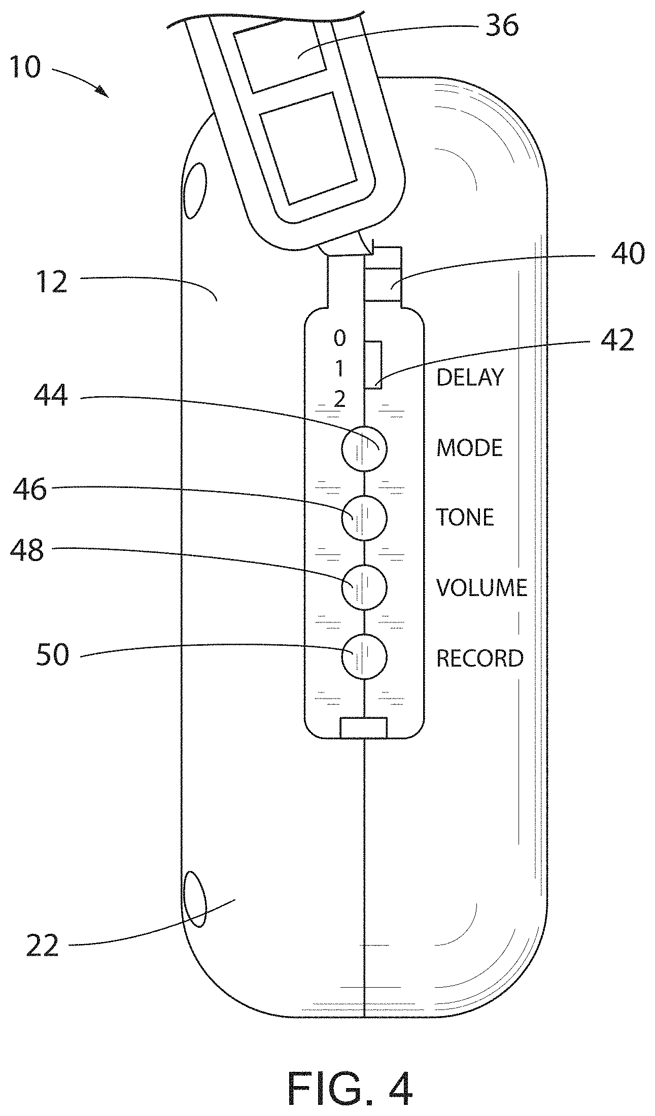 Patent US11776374 Figure 4 – Electronic fall monitoring system