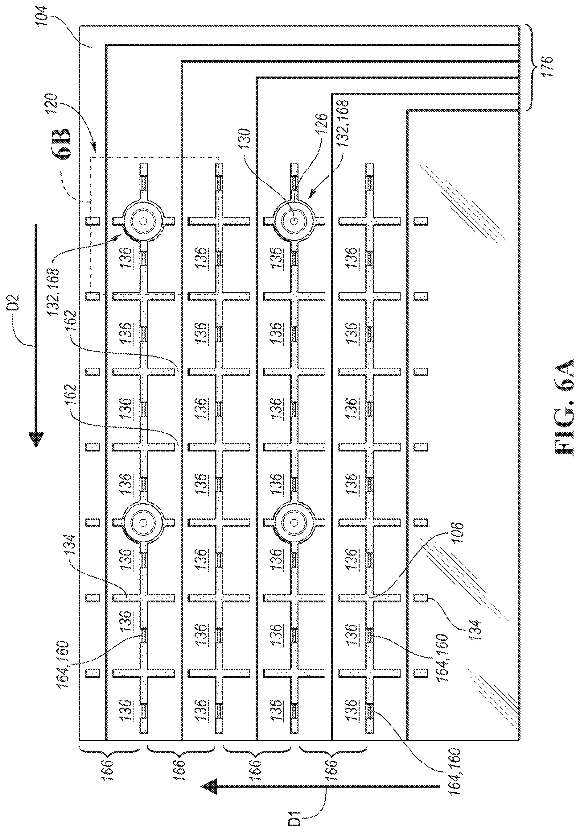 Patent US11776375 Figure 6 – Pressure sensing mat with vent holes