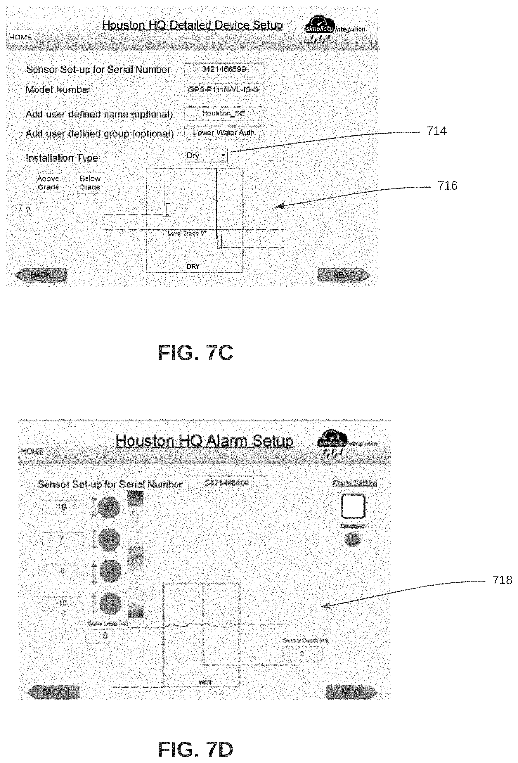 Patent US11776376 Figure 5 – Flood monitoring unit and system