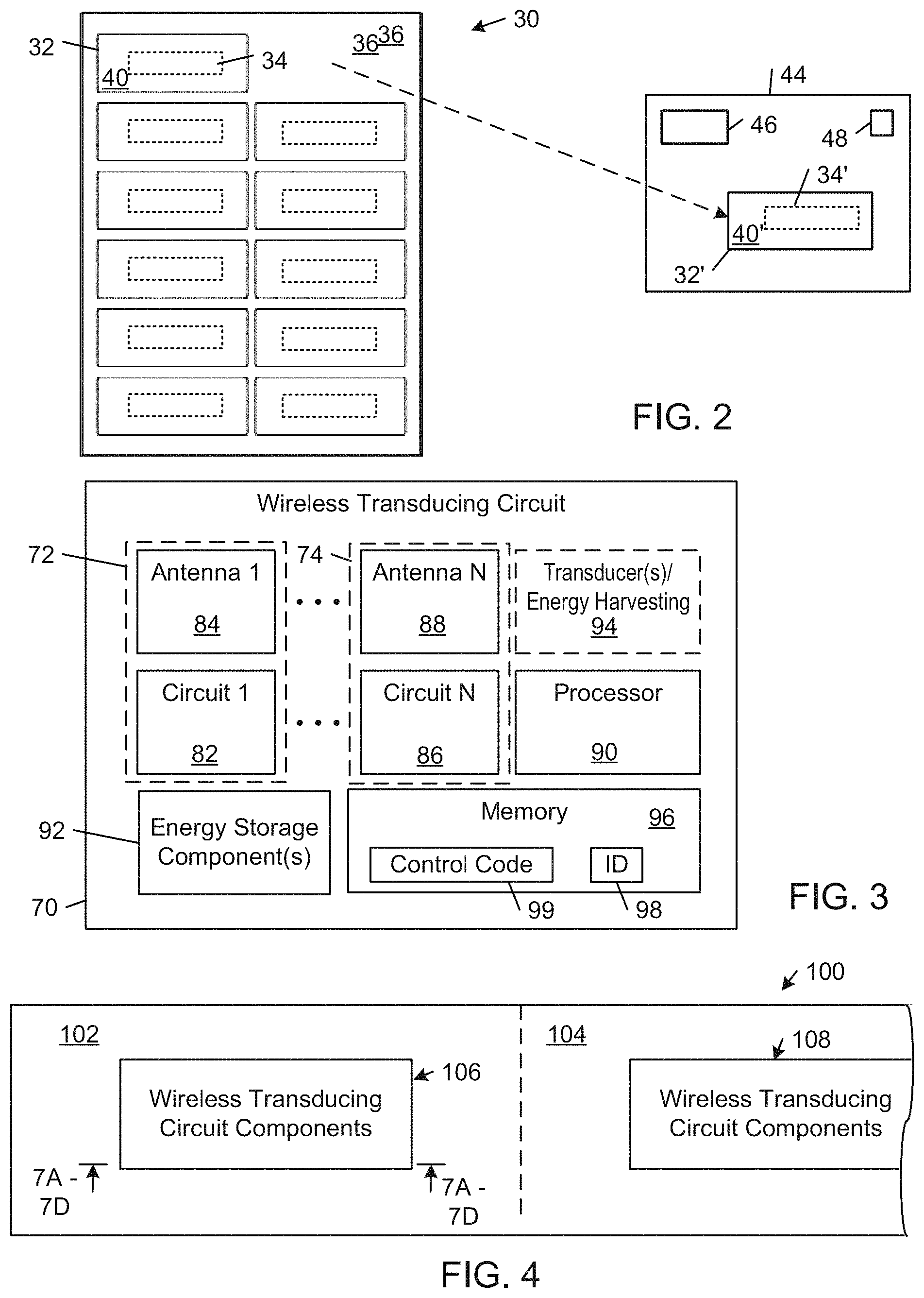 Patent US11776380 Figure 2 – Client device interactions and asset monitoring at checkpoint locations in an IOT device network