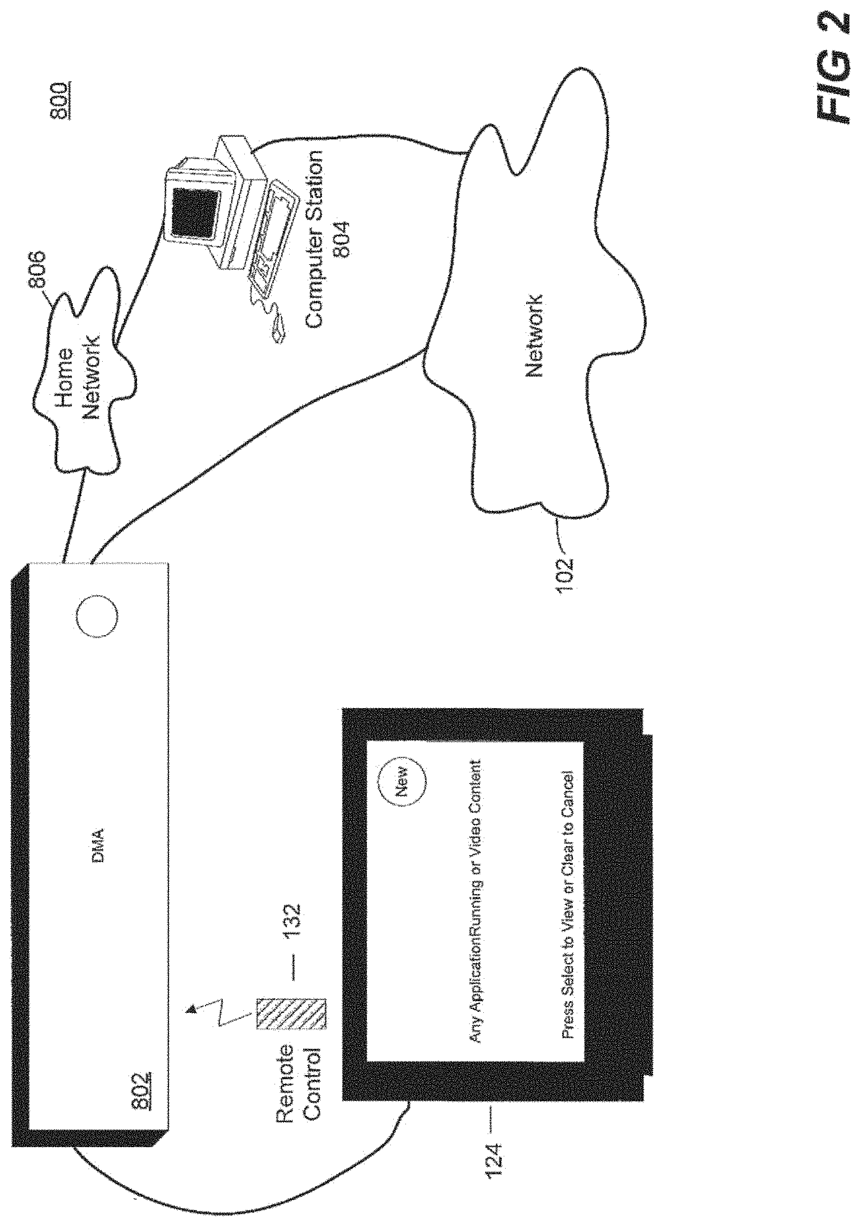 Patent US11776384 Figure 2 – Methods and apparatus for providing notifications in a media system