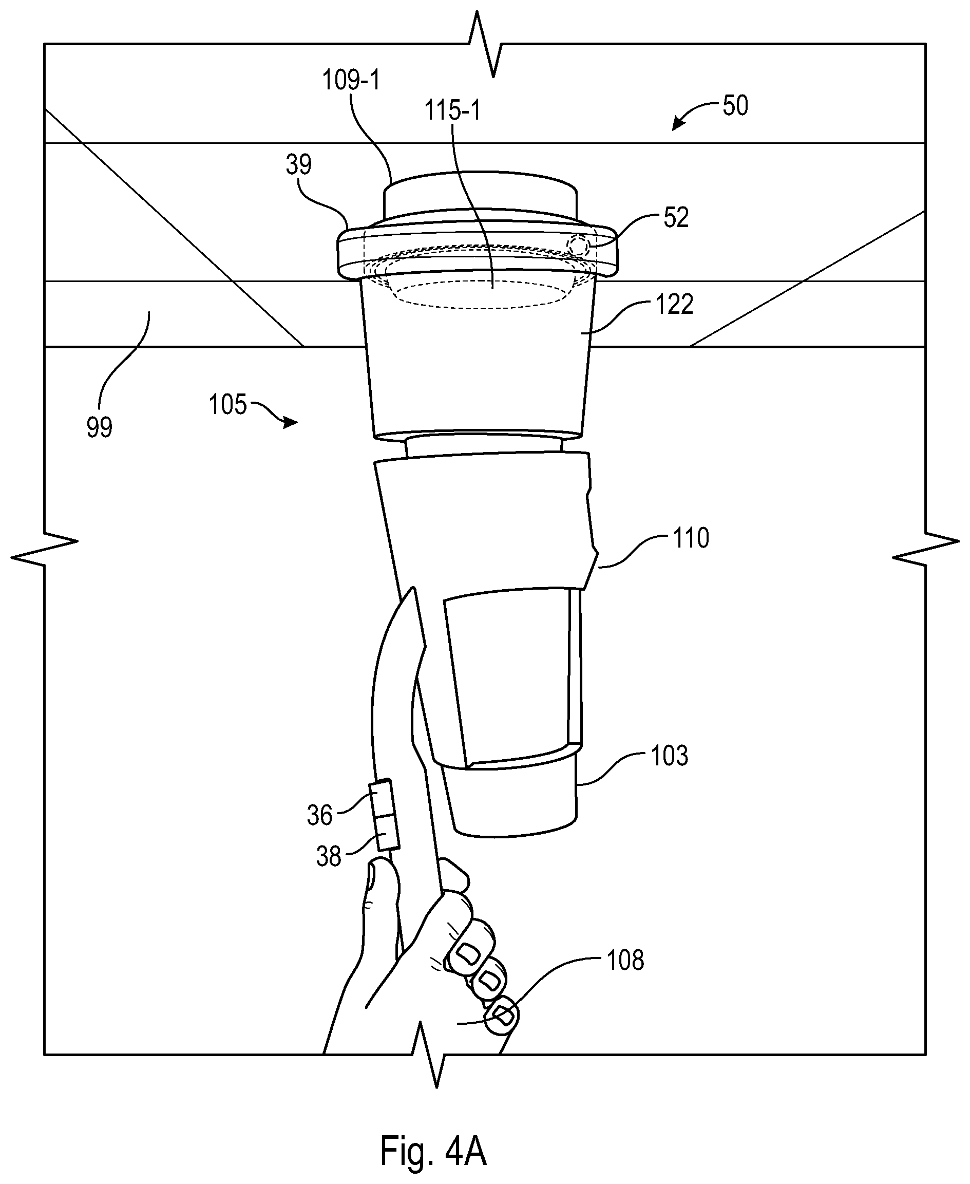 Patent US11776386 Figure 5 – Smoke sensor with test switch and method of operation thereof