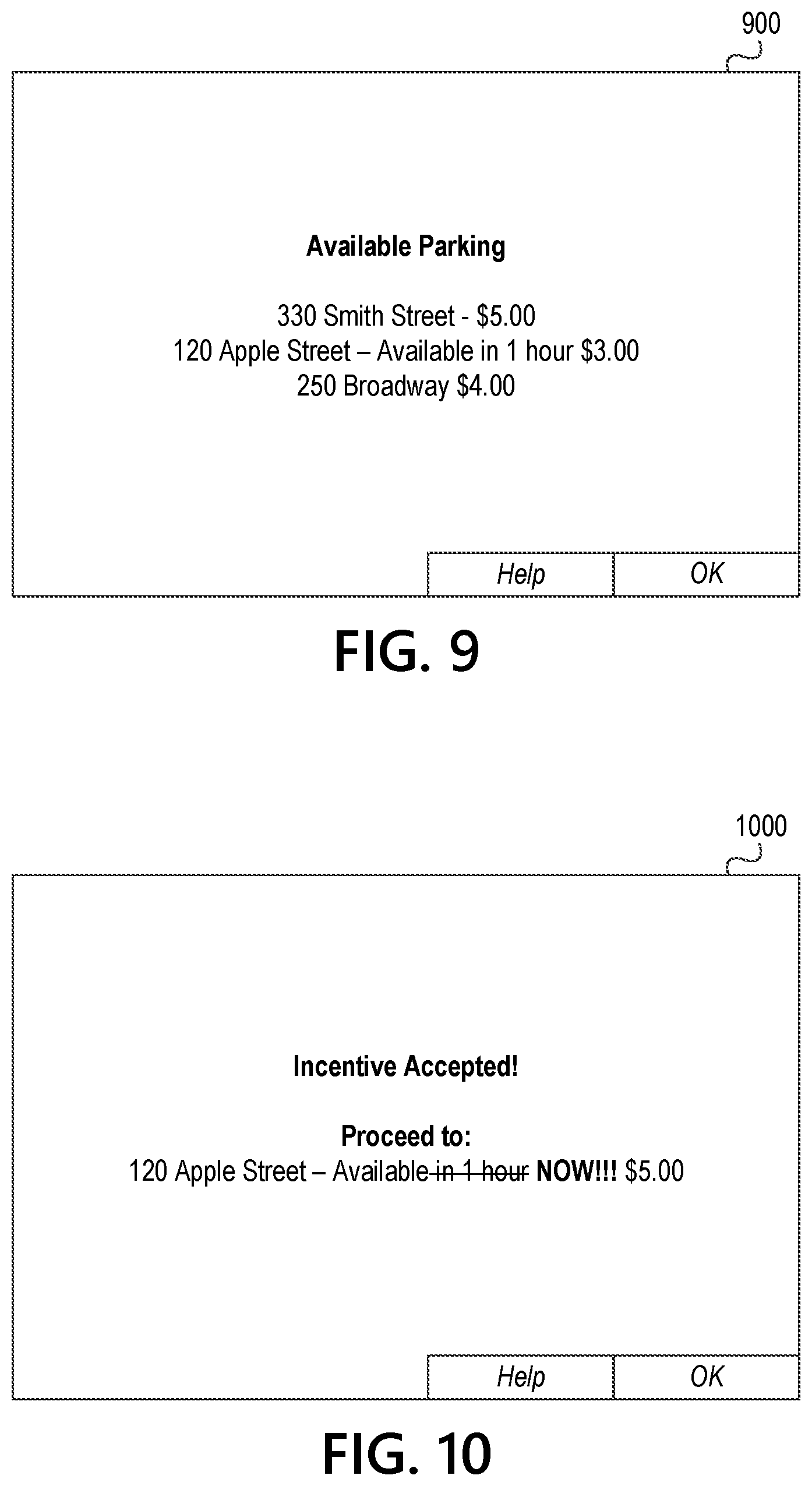 Patent US11776391 Figure 16 – Generating and transmitting parking instructions for autonomous and non-autonomous vehicles