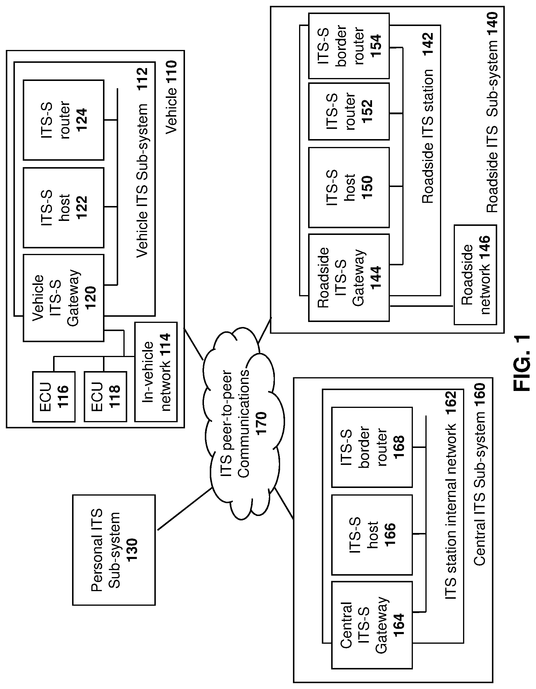 Patent US11776393 Figure 1 – Method and system for reversing the direction of a road segment