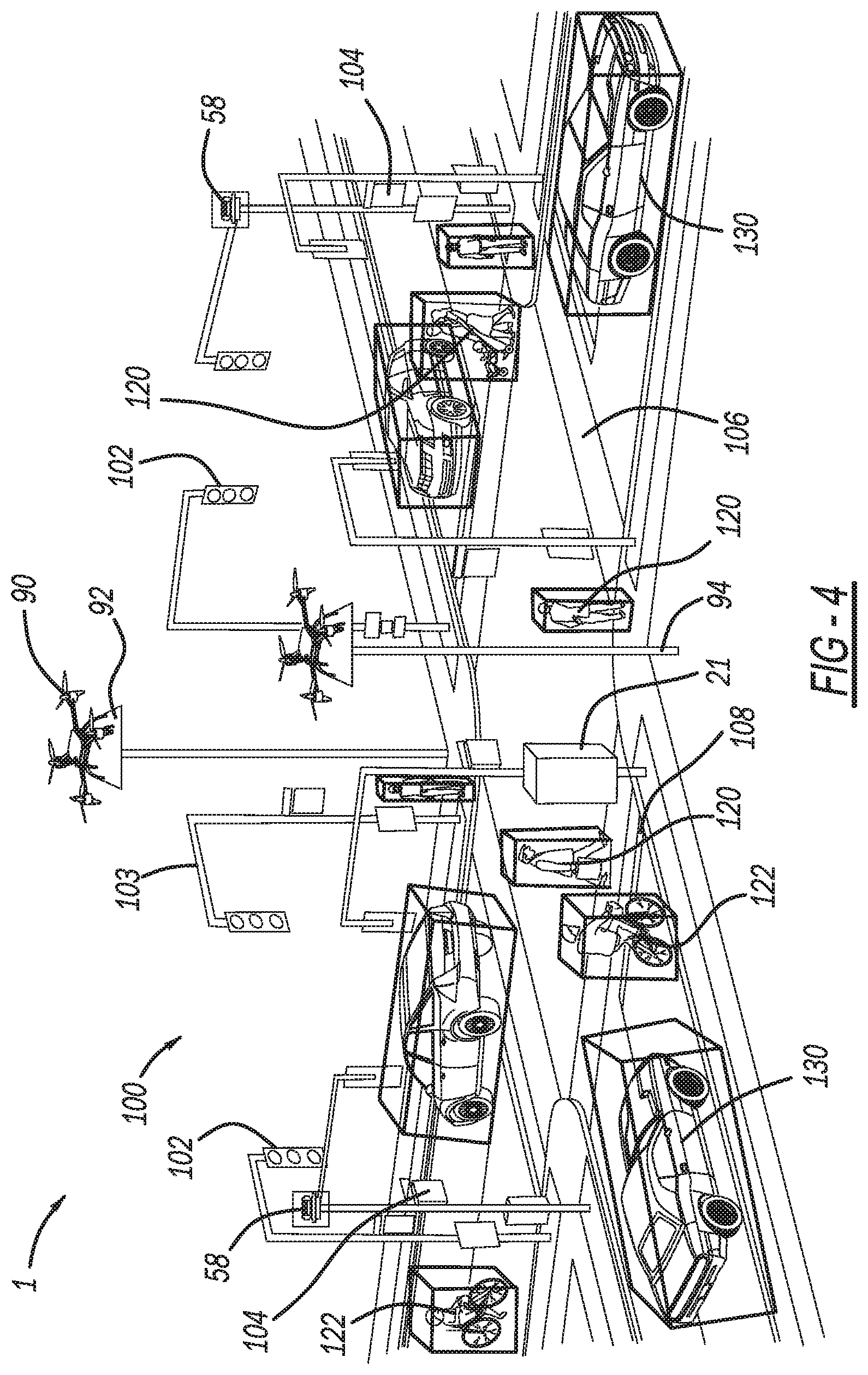 Patent US11776396 Figure 4 – Intersection infrastructure warning system
