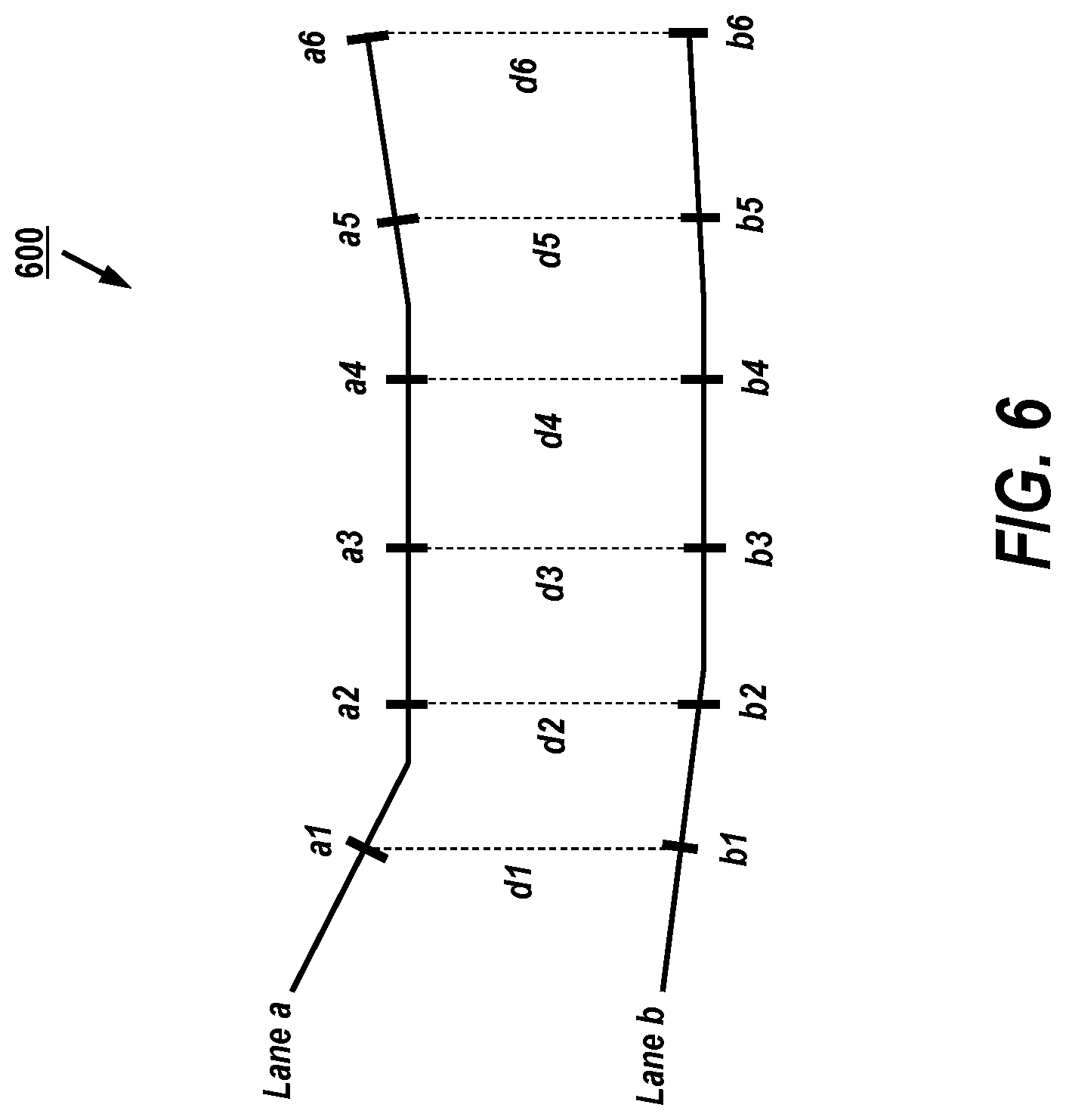 Patent US11776398 Figure 6 – Apparatus, system and method for merging and applying intersection data for a vehicle
