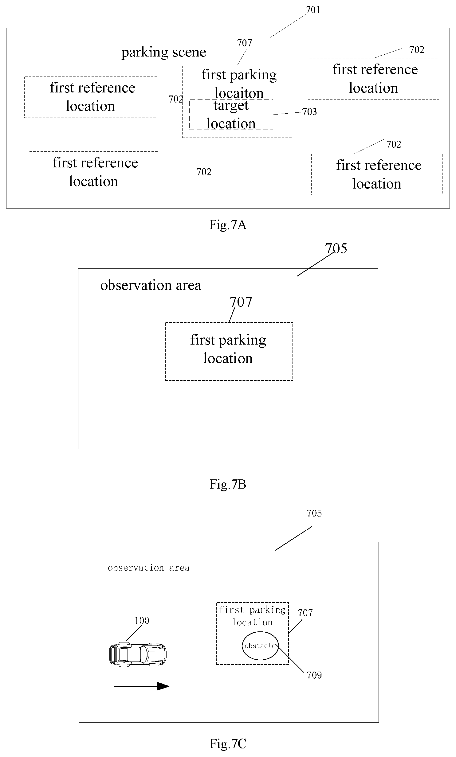 Patent US11776403 Figure 5 – Autonomous driving vehicle, intelligent parking method and intelligent control device for autonomous driving vehicle