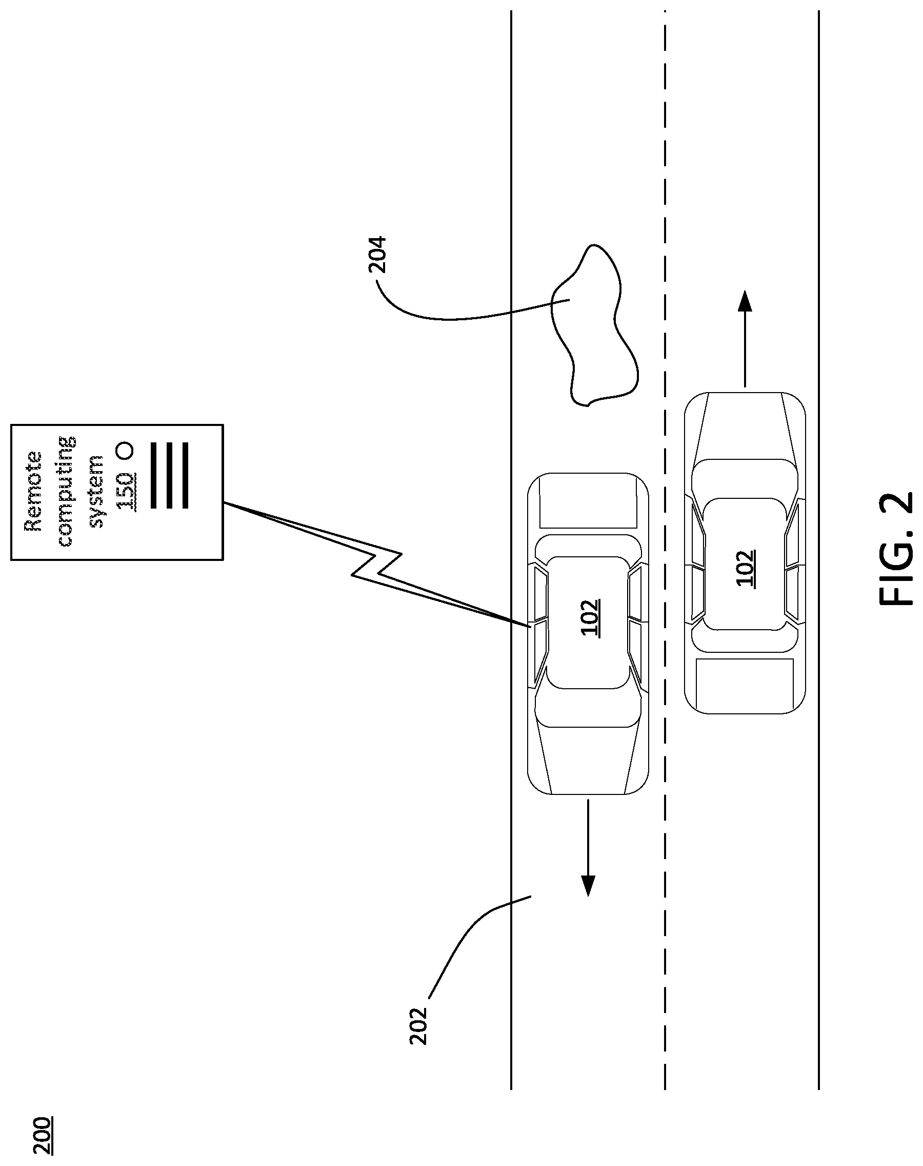 Patent US11776406 Figure 2 – System and method for detecting severe road events