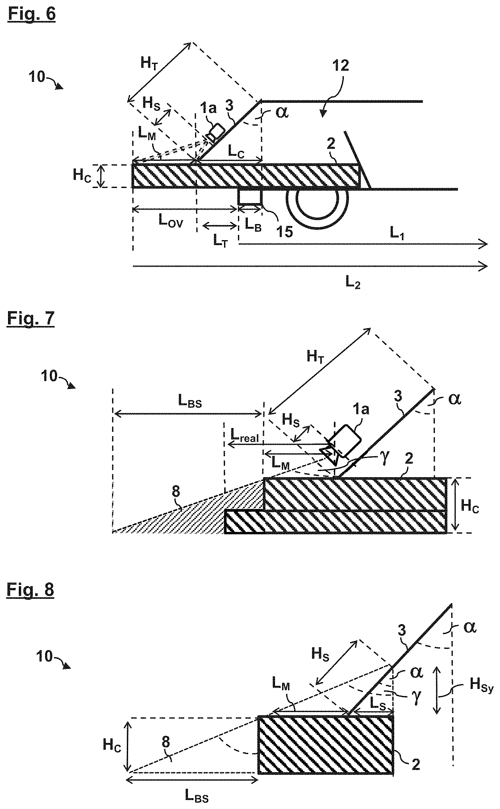 Patent US11776407 Figure 3 – Cargo detection system and method for detecting overhanging cargo on a motor vehicle