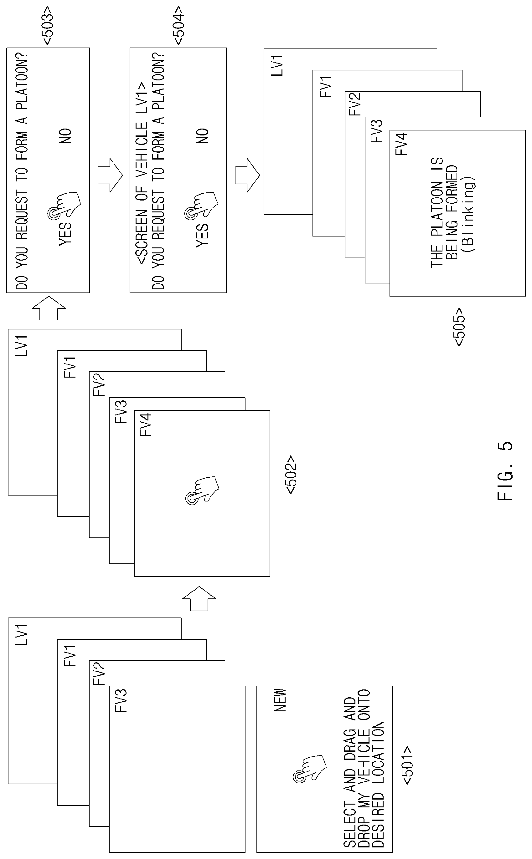 Patent US11776410 Figure 5 – Platooning controller, system including the same, and method thereof