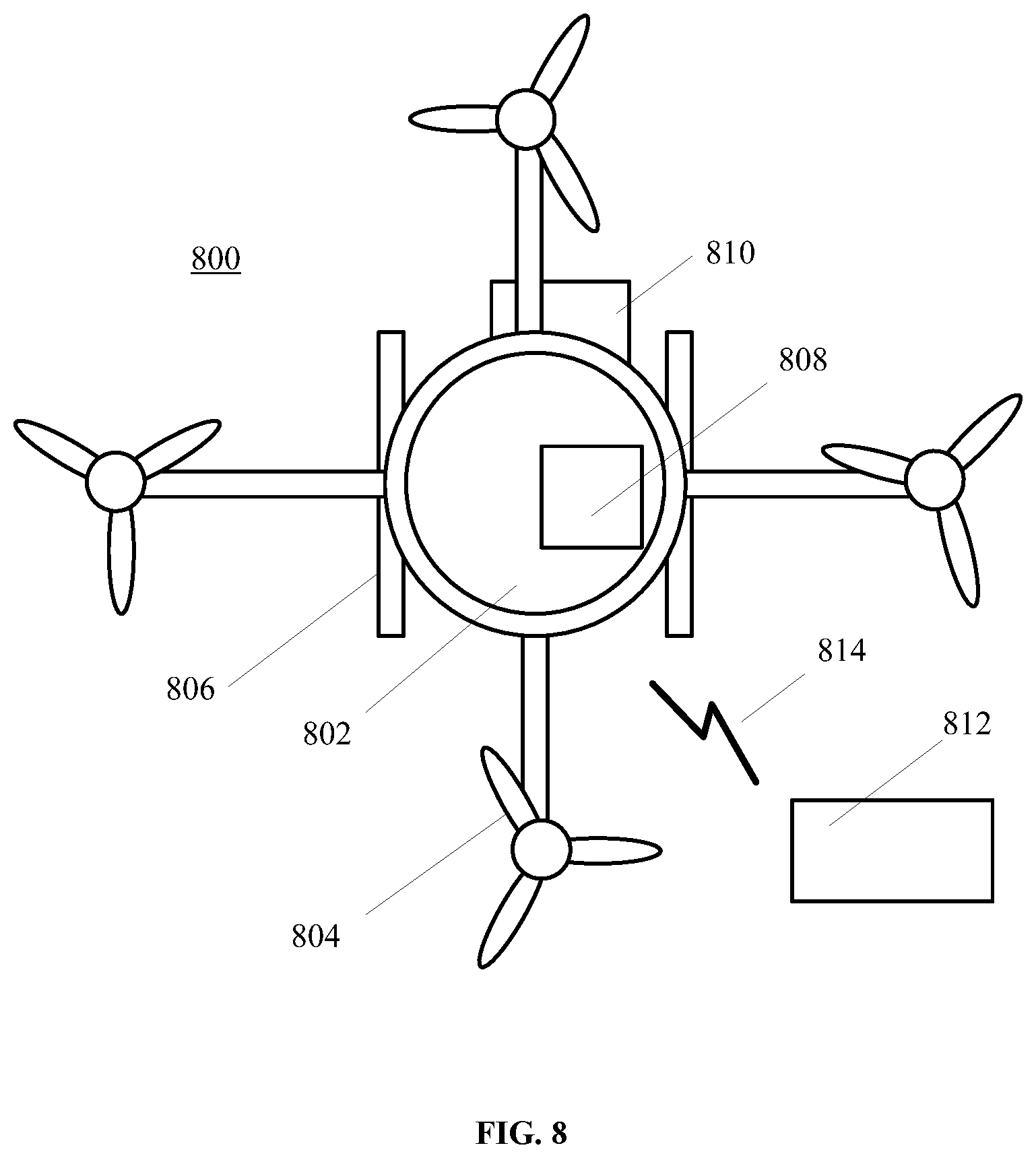 Patent US11776413 Figure 5 – Aerial vehicle flight control method and device thereof