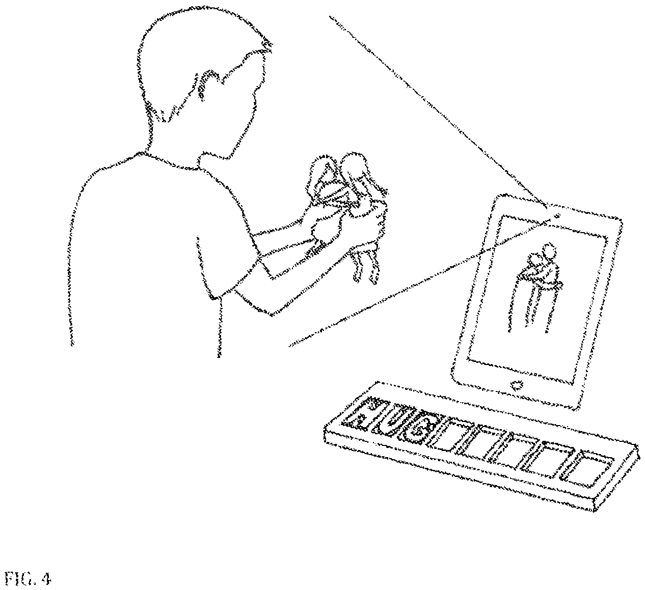 Patent US11776418 Figure 4 – Interactive phonics game system and method